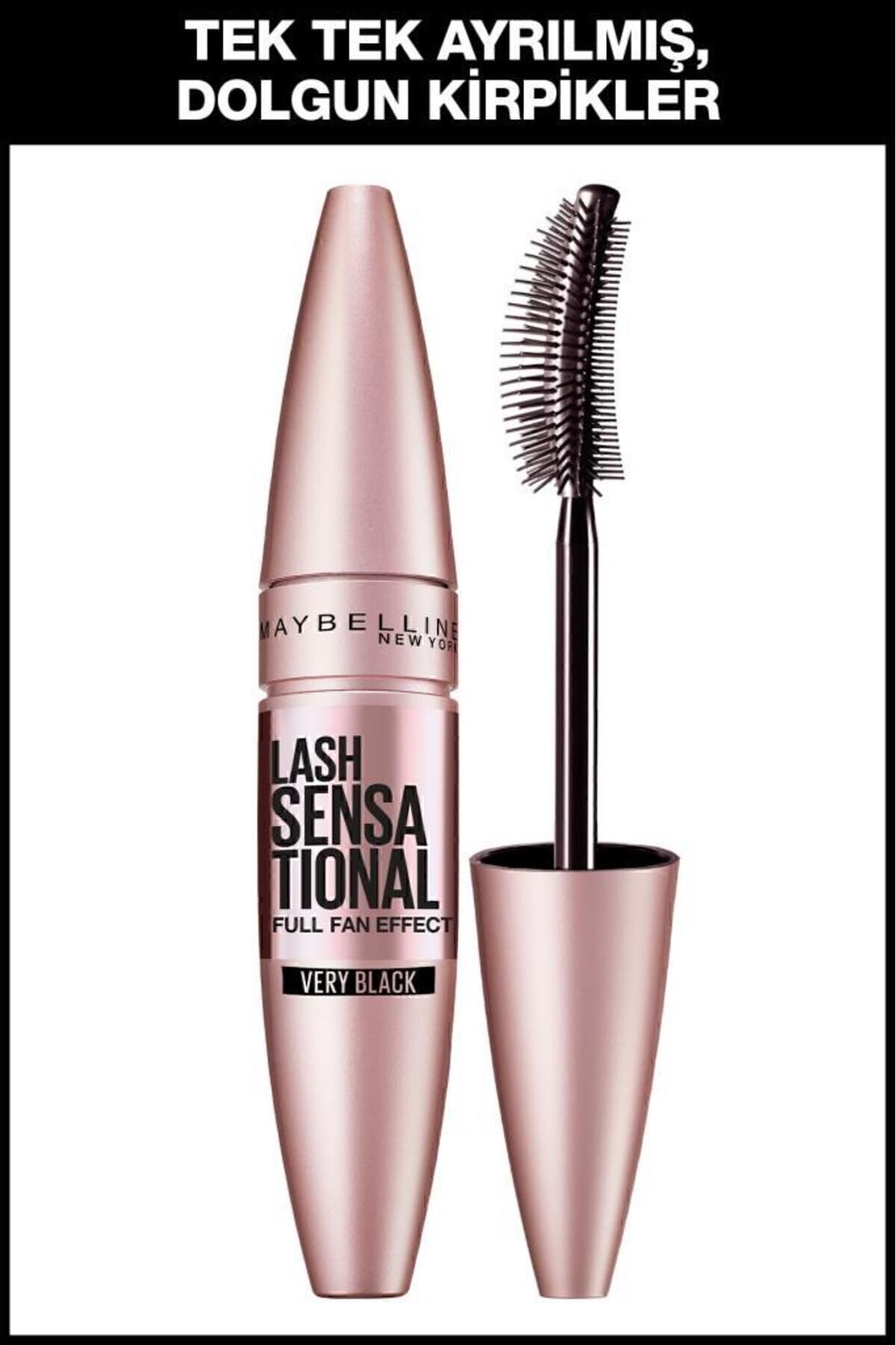 ریمل مشکی مژه حسی که جلوه کاملی به ها می دهد Maybelline New York