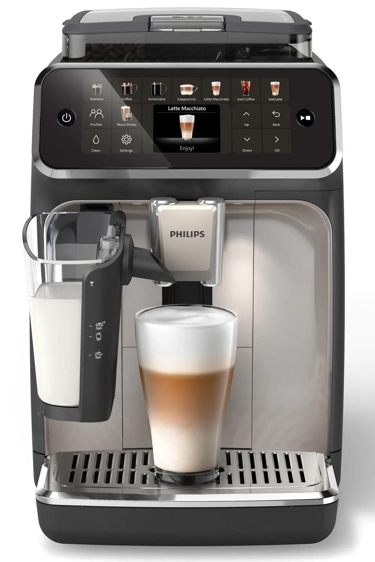 دستگاه اسپرسو و کاپوچینو اسپرسوساز تمام اتوماتیک EP5547 90 LATTEGO 9319SERI اورجینال Philips
