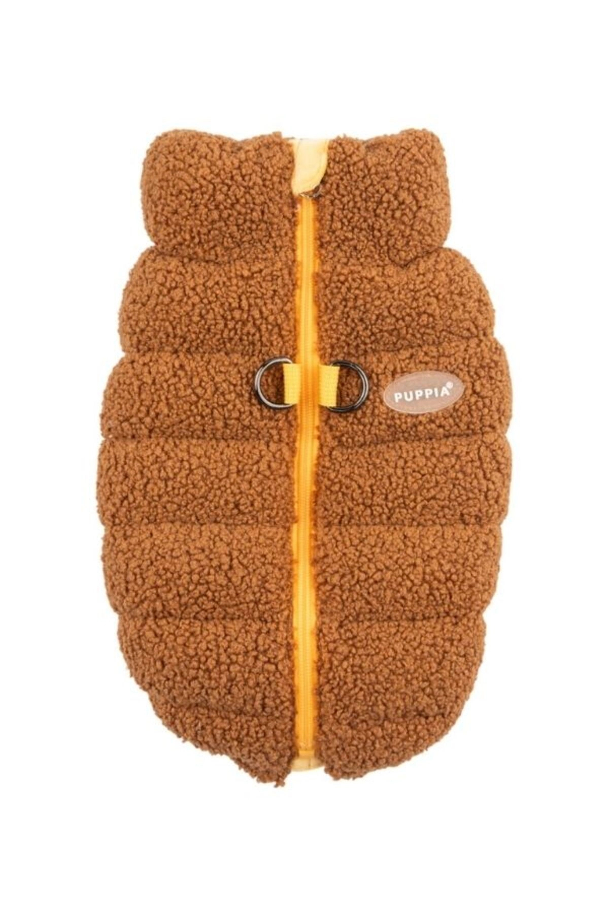 جلیقه پلار سگ پوپیا Puppia Cabin Fleece Vest قهوه‌ای