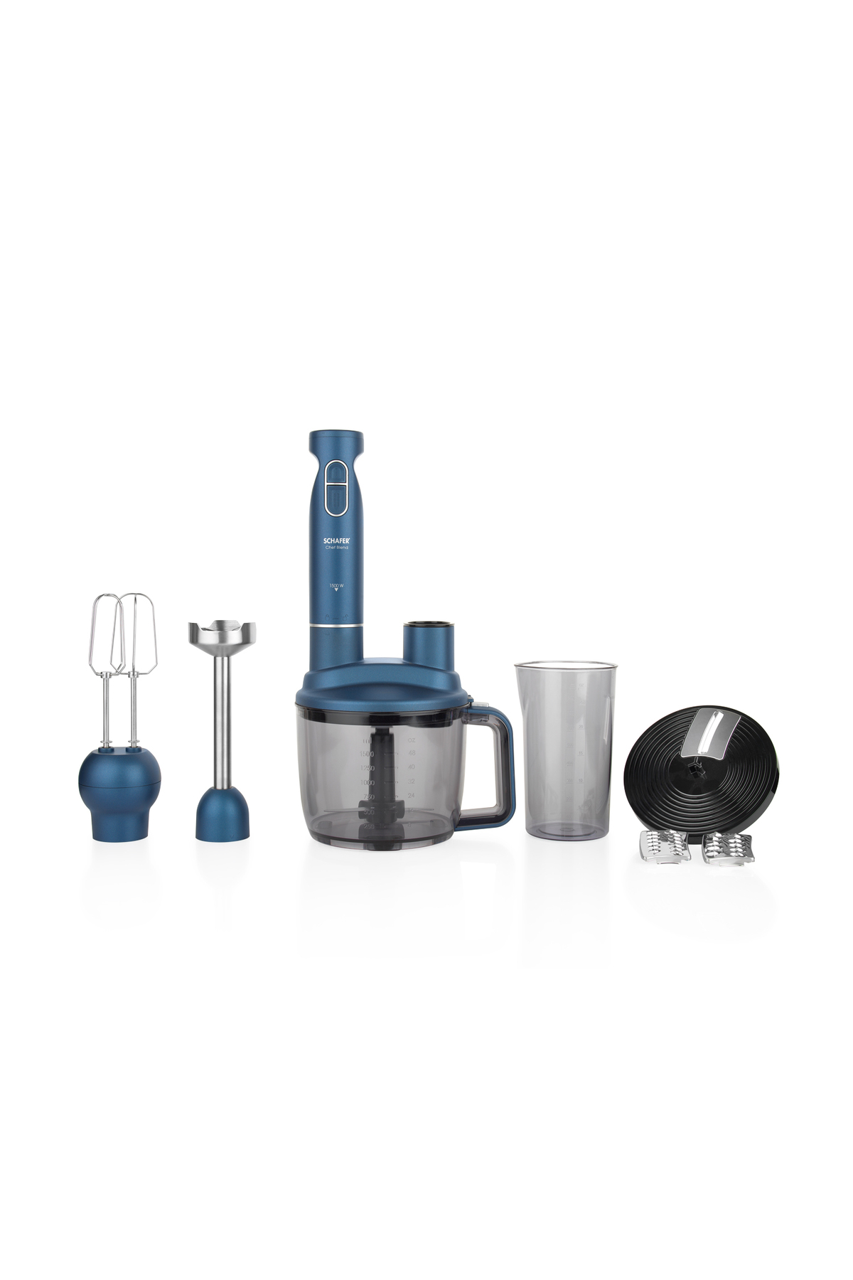 ست مخلوط کن CHEF BLEND MEGA BLENDER SET BLUE اورجینال Schafer