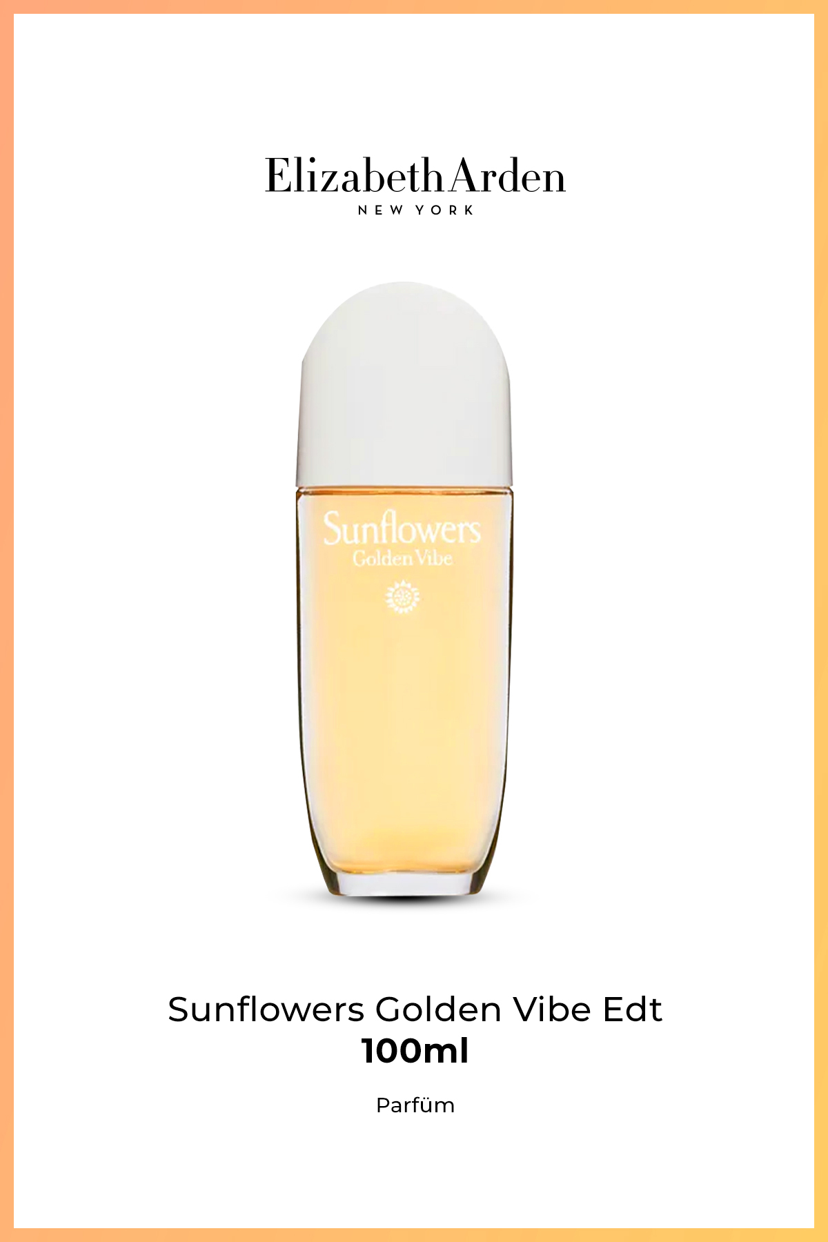 عطر زنانه گل آفتابگردان طلایی VIBE ادوتویلت 100ML Elizabeth Arden
