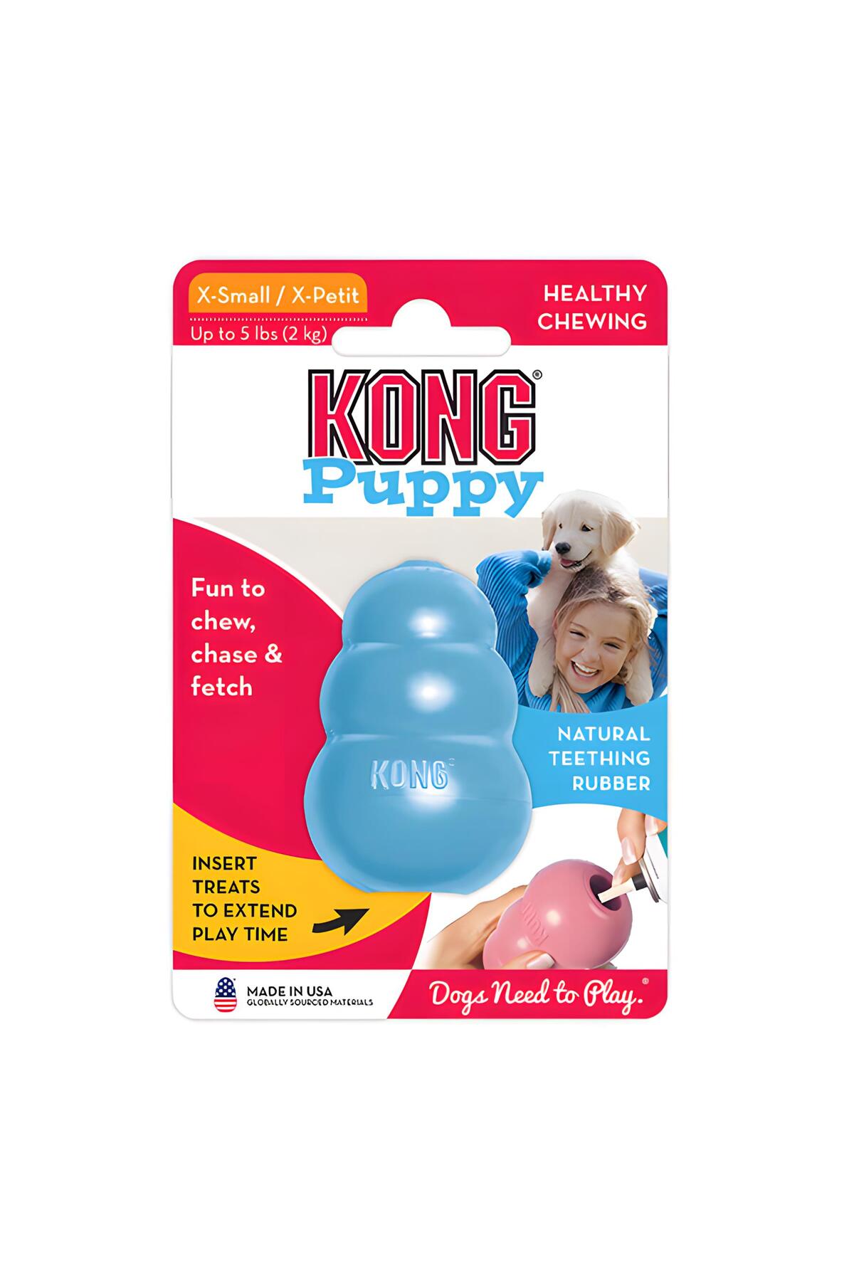 اسباب‌بازی توله‌سگ کنگ KONG سری Puppy سایز X-small