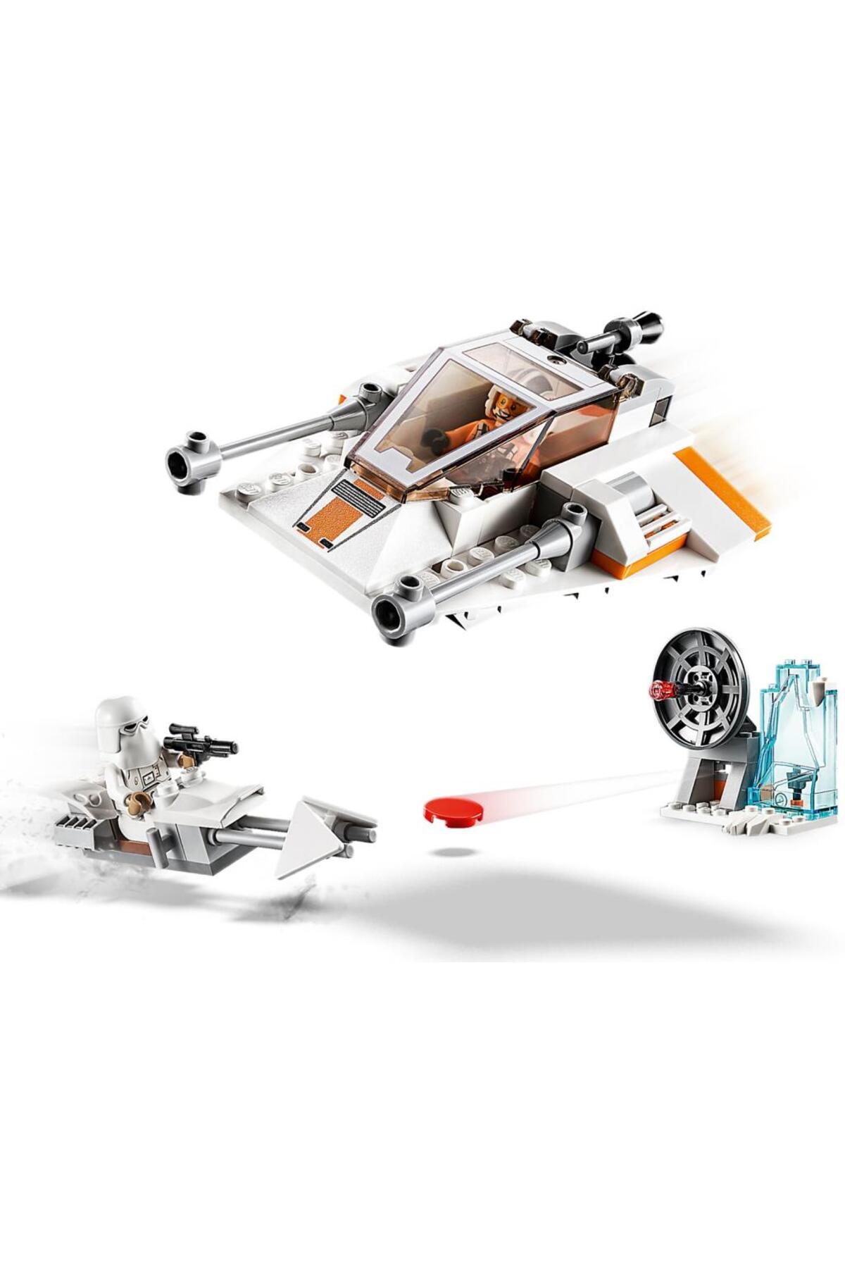 لگو و اسباب بازی های ساخت محور STAR WARS SNOWMOBILE 75268 اورجینال LEGO