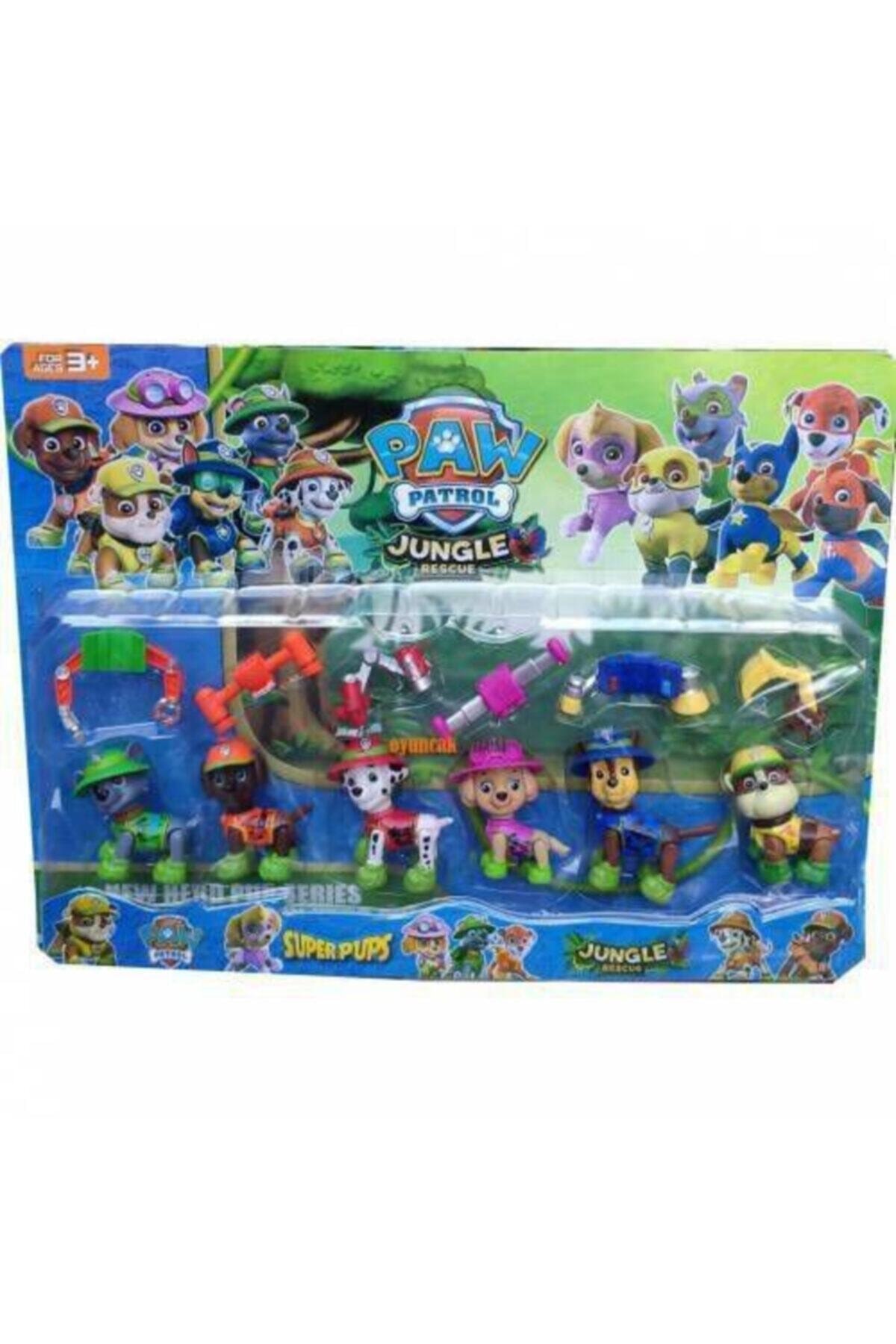 اسباب بازی های فیگور دیگر ست 12 تکه سگ PAW PATROL