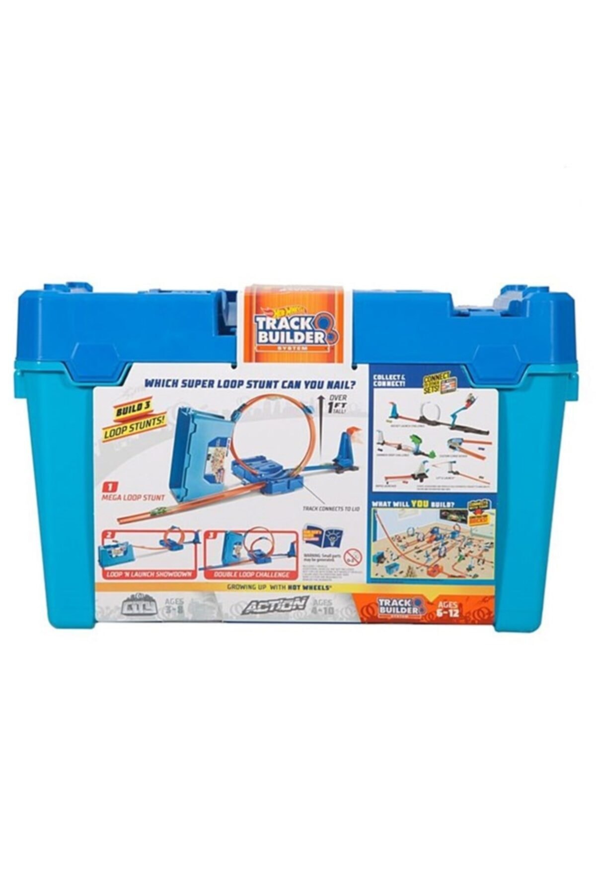 ماشین اسباب بازی TRACK BUILDER BOXED SERIES RACING SET FLK89 FLK90 هات ویلز اورجینال HOT WHEELS