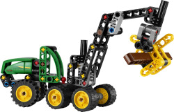 مجموعه ساختنی ماشین جنگل‌داری چرخ‌دار لگو LEGO تکنیک Technic مدل 42218، ۱۱۷ قطعه، حداقل سن ۷ سال