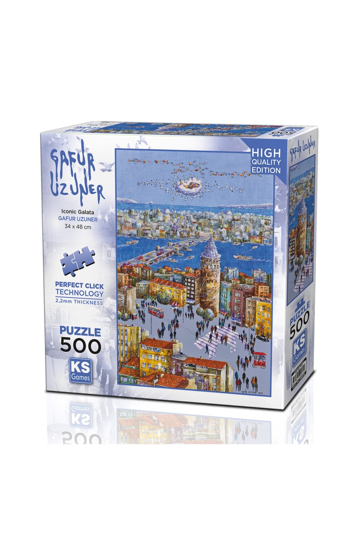 پازل نمادین گالاتا 500 تکه از ترکیه Ks Games