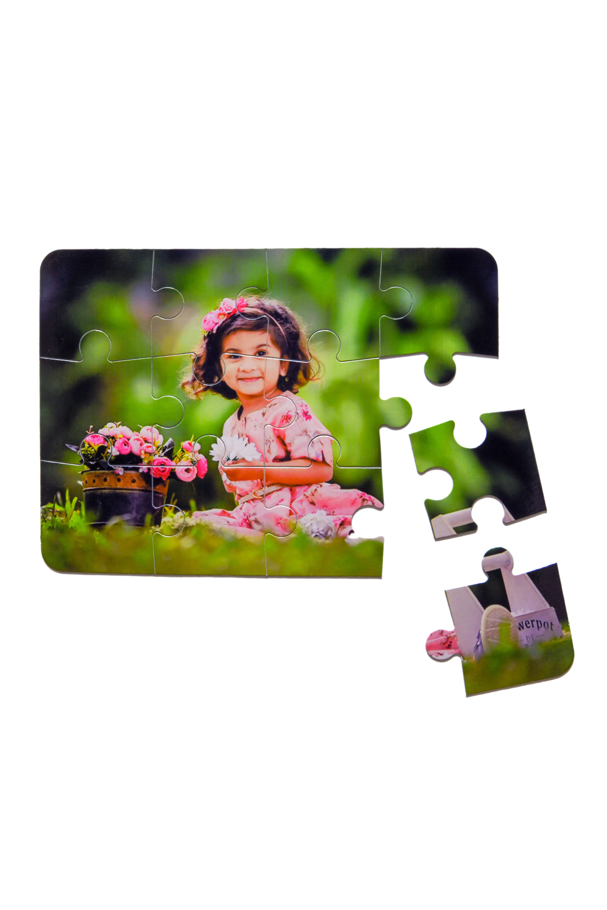 پازل اره منبت کاری مویی 15X21 با مگنت و عکس 12 تکه شخصی NiHavEs STAR