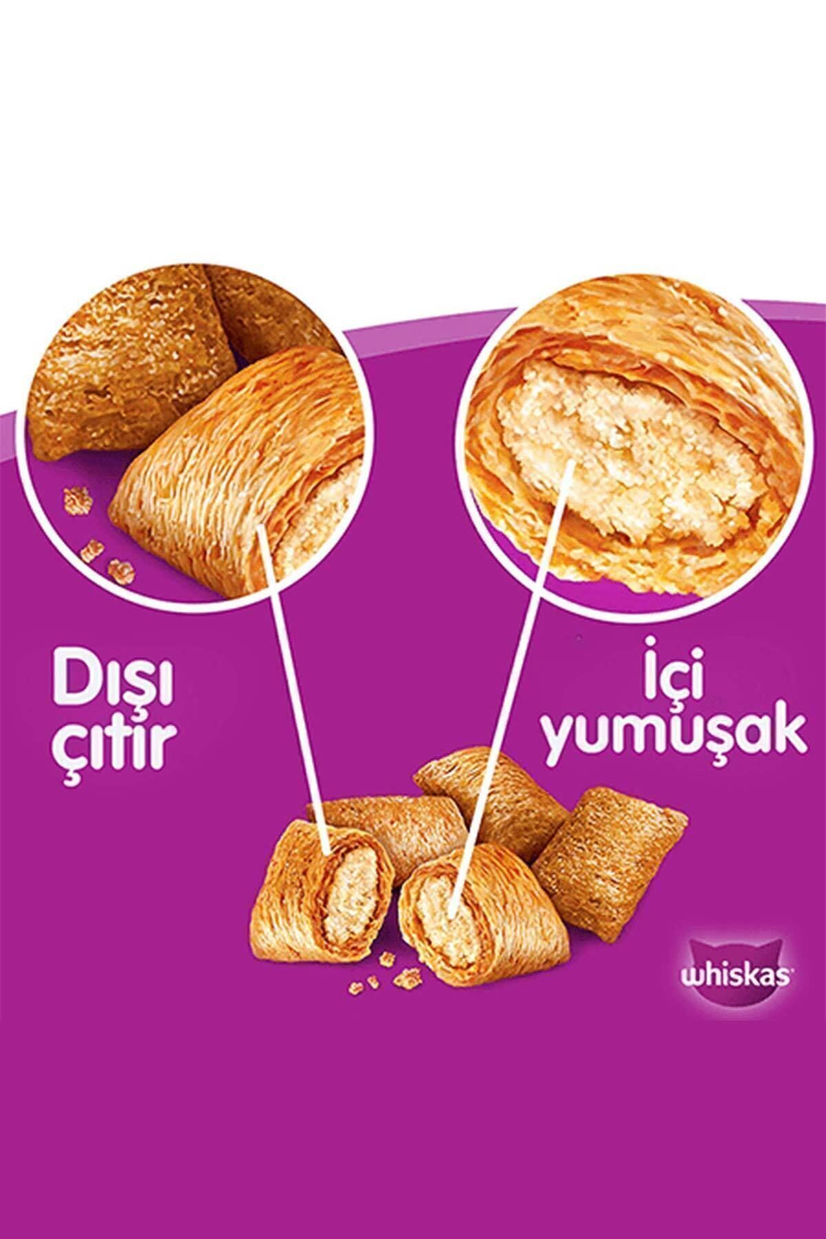 غذای خشک گربه ویسکاس Whiskas با طعم گوشت گاو، بزرگسال، ۳٫۸ کیلوگرم 3,8 Kg