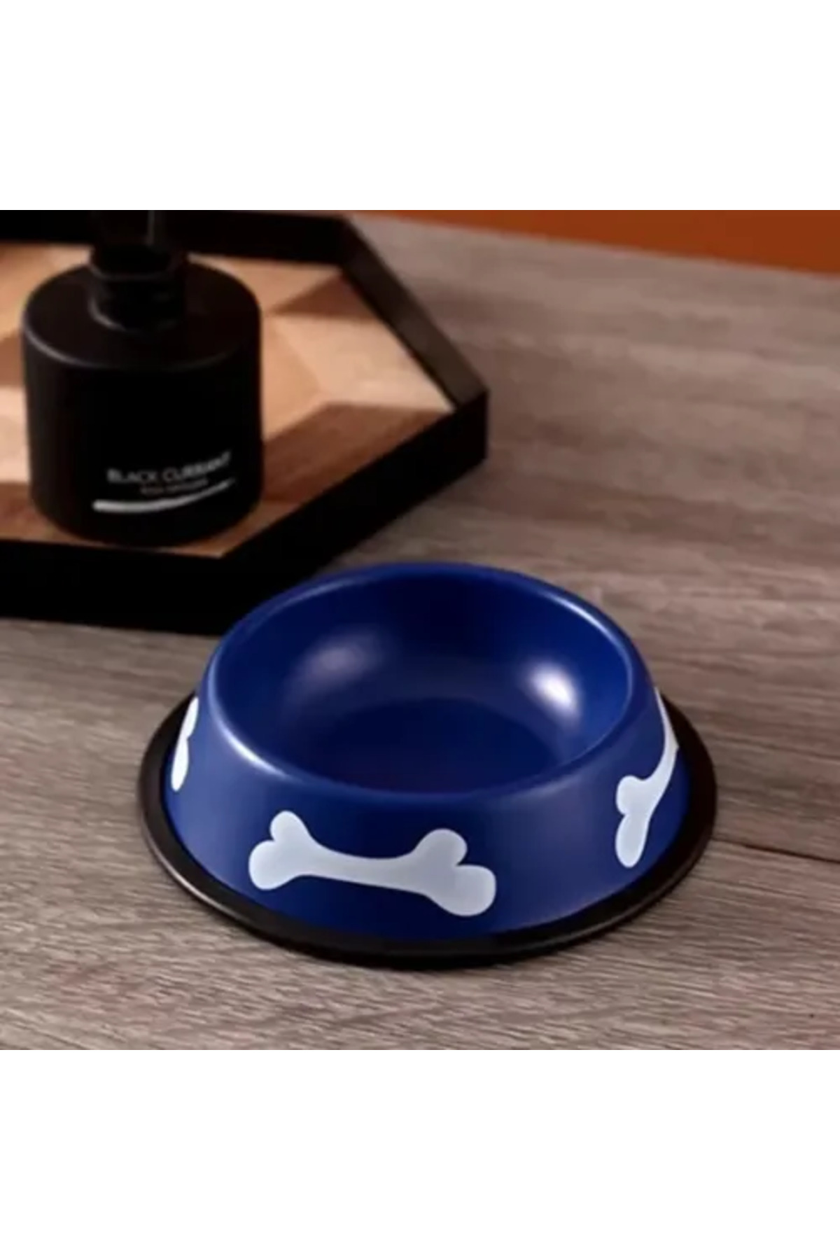 کاسه غذای فلزی طرح استخوان رنگی گرندسل Grandsell