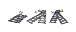 ریل و سوزن تغییر مسیر لگو LEGO City مدل 60238