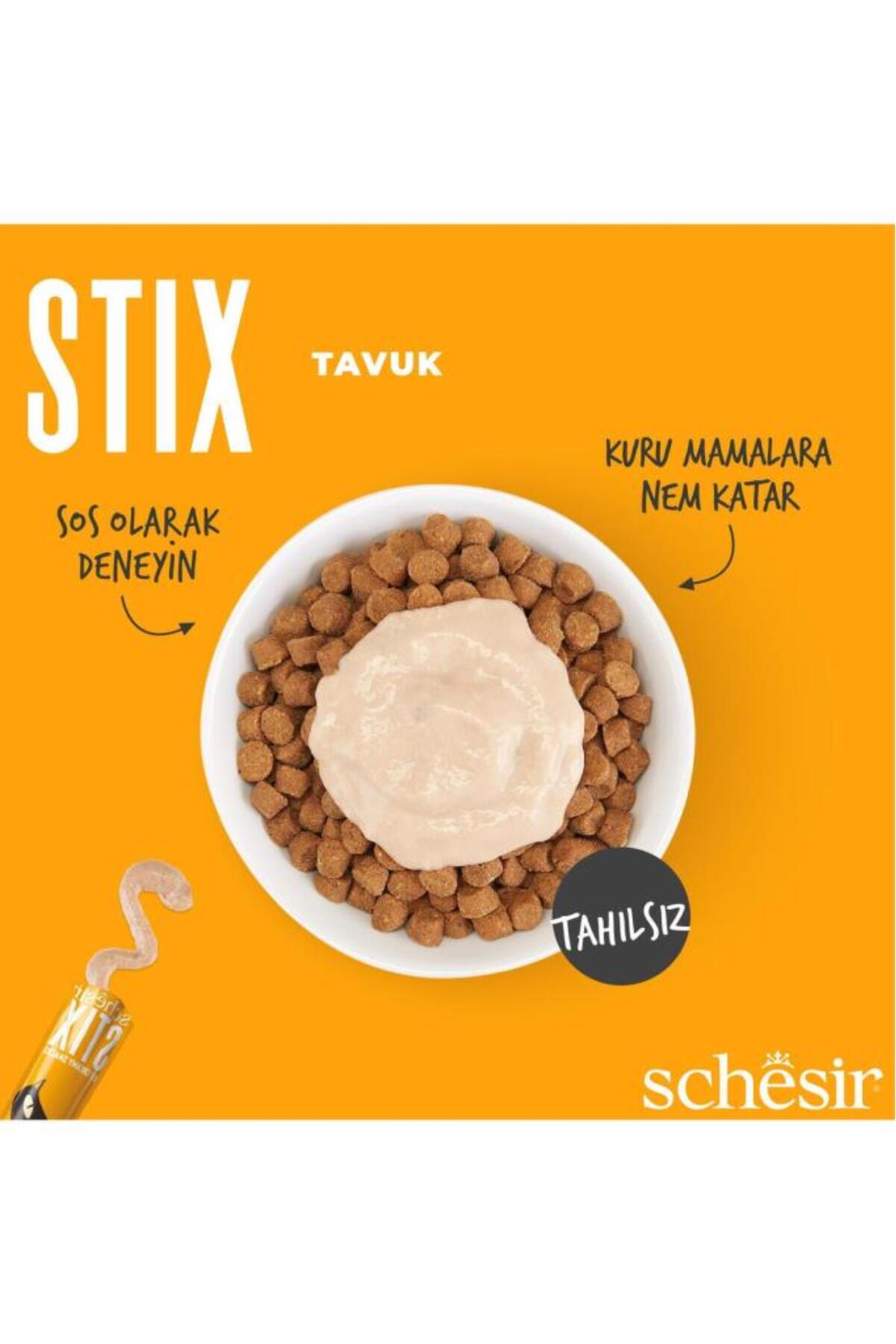 تشویقی گربه Stıx، موس مرغ ۶×۱۵ گرم