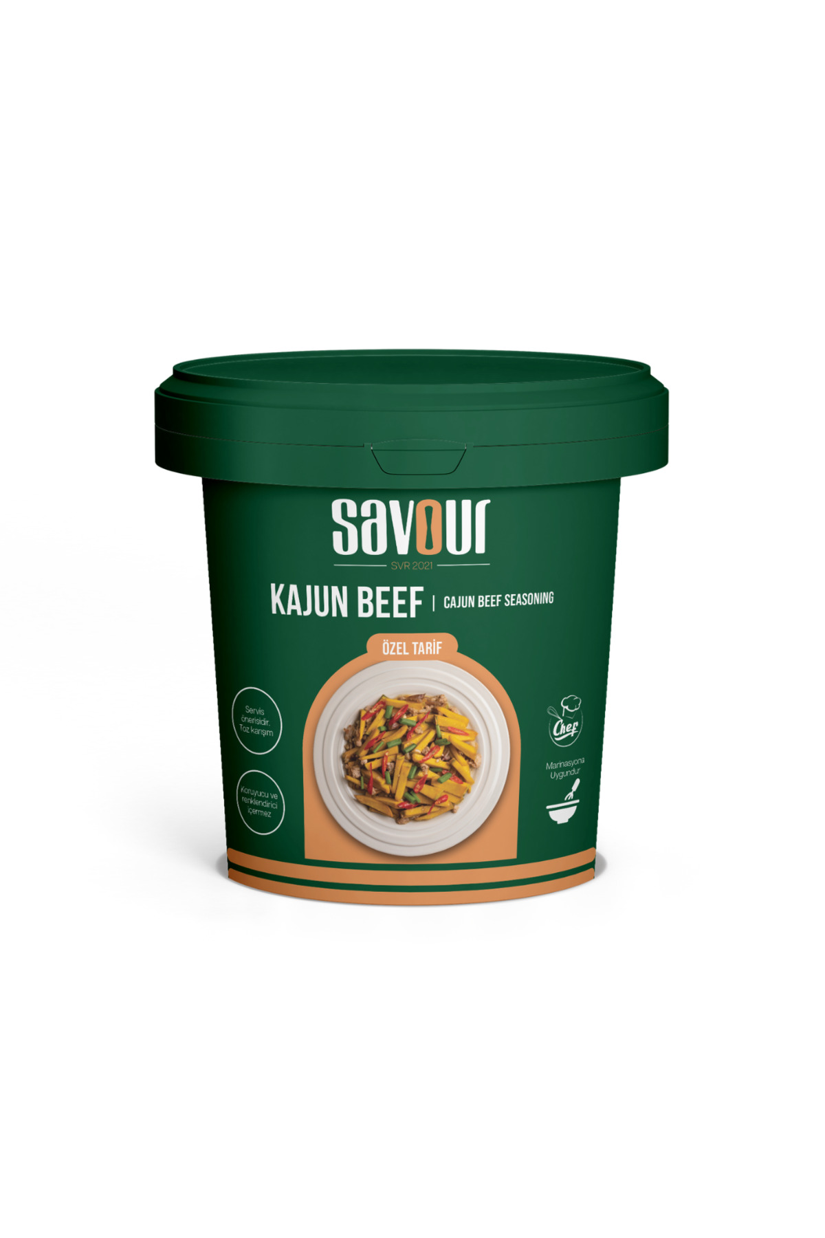 سایر ادویه ها گوشت گاو KAJUN 750 گرم SVR