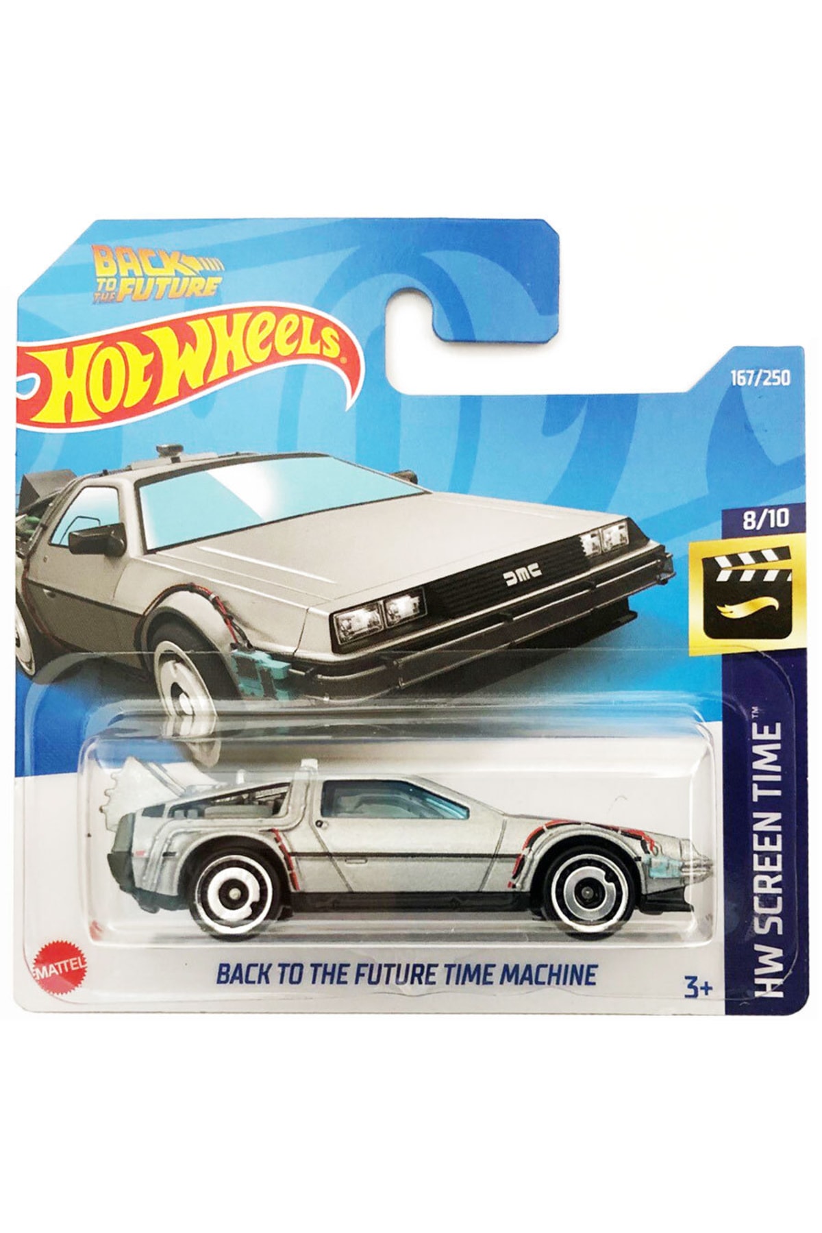 ماشین اسباب بازی بازگشت به زمان آینده 5785 HCV54 هات ویلز اورجینال HOT WHEELS