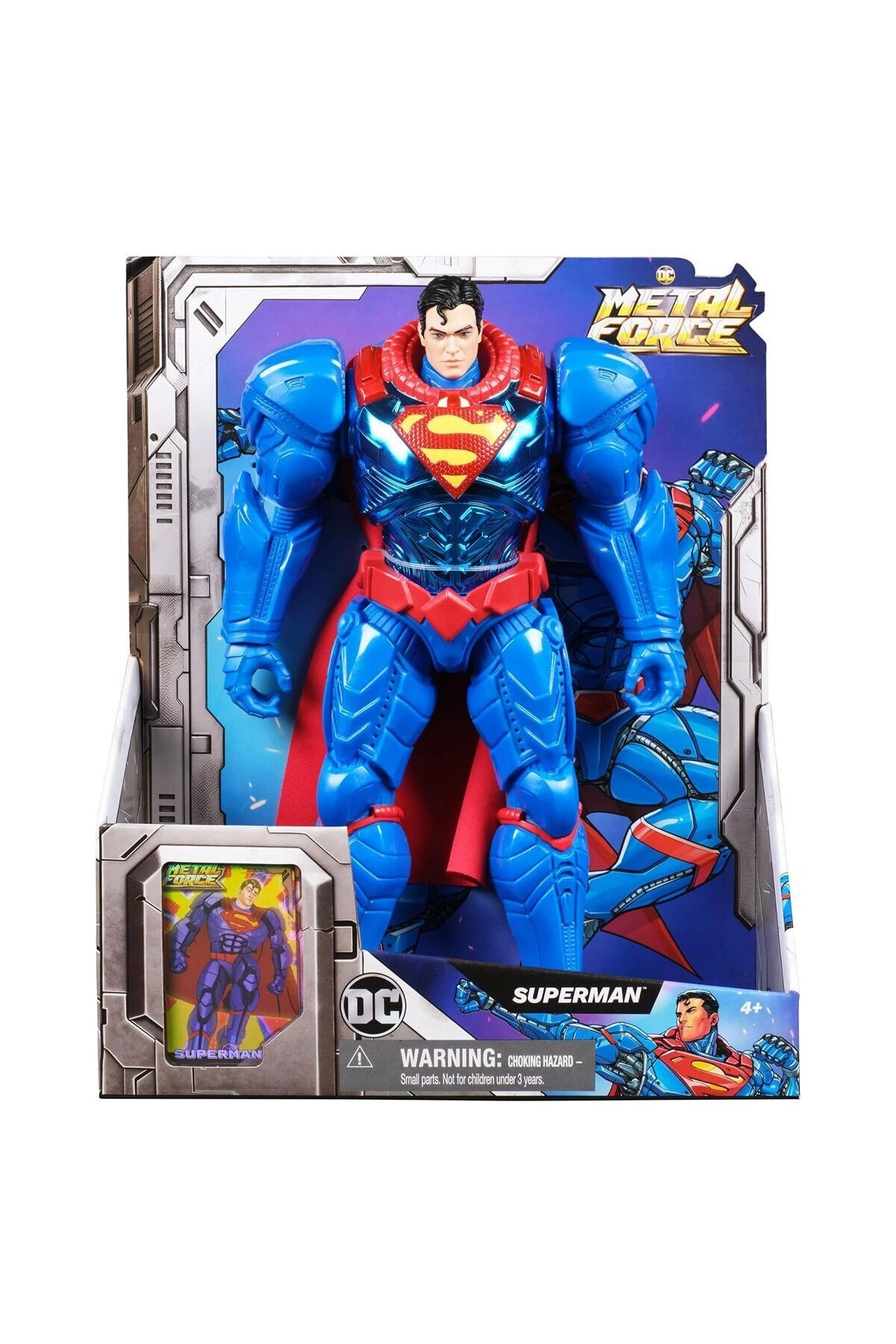 اسباب بازی های فیگور دیگر DC METAL FORCE HEROES SUPERMAN 30 ​​سانتی متر از ترکیه Genel Markalar