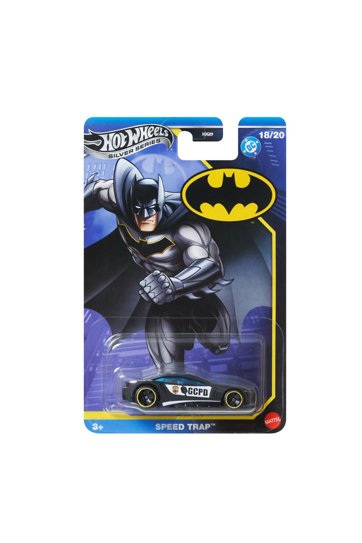 ماشین اسباب بازی BATMAN VEHICLES HDG89 JBY24 SPEED ​​TRAP از ترکیه HOT WHEELS