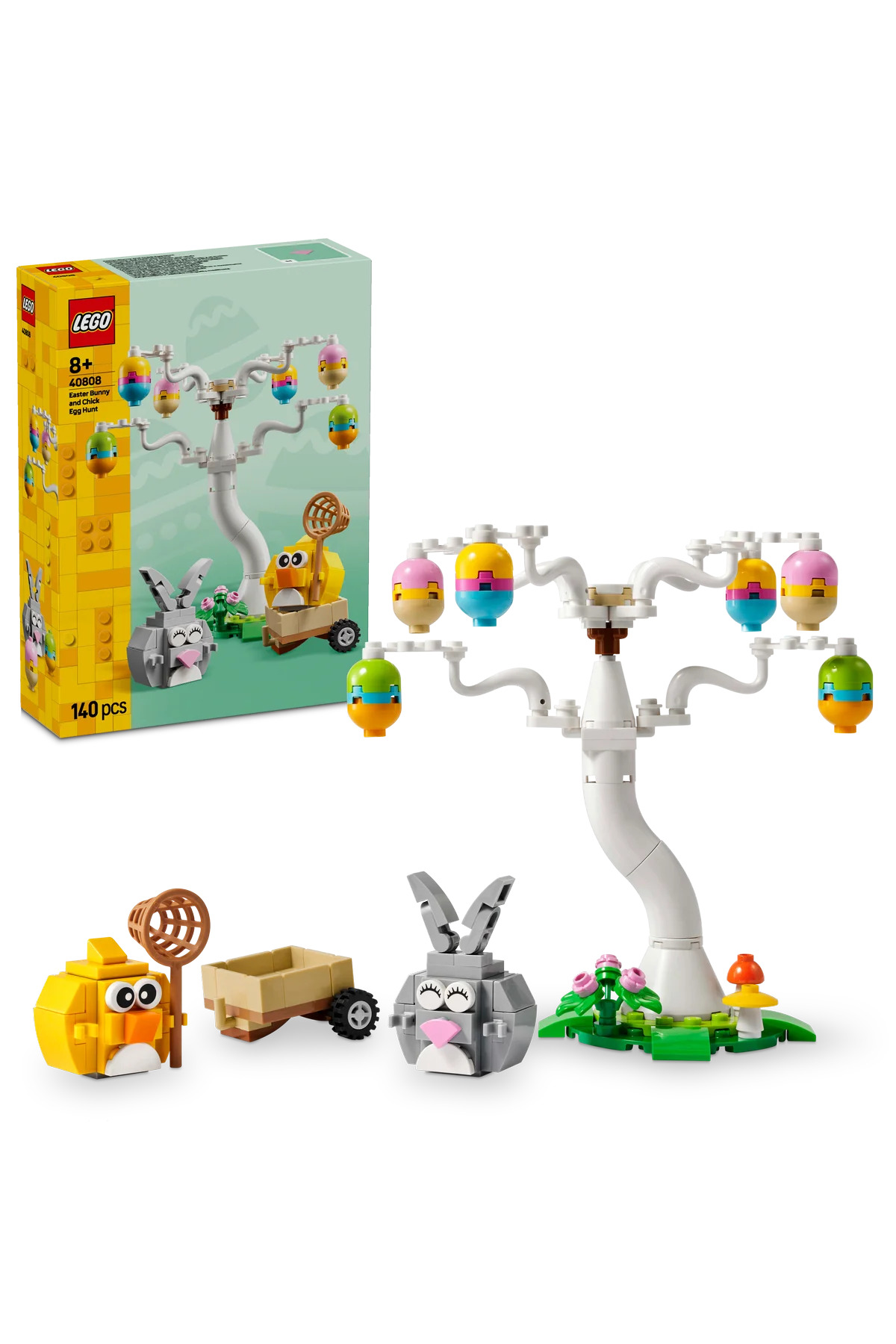 لگو و اسباب بازی های ساخت محور 40808 LEGO® نماد عید پاک اسم حیوان دست اموز شکار تخم مرغ اورجینال LEGO