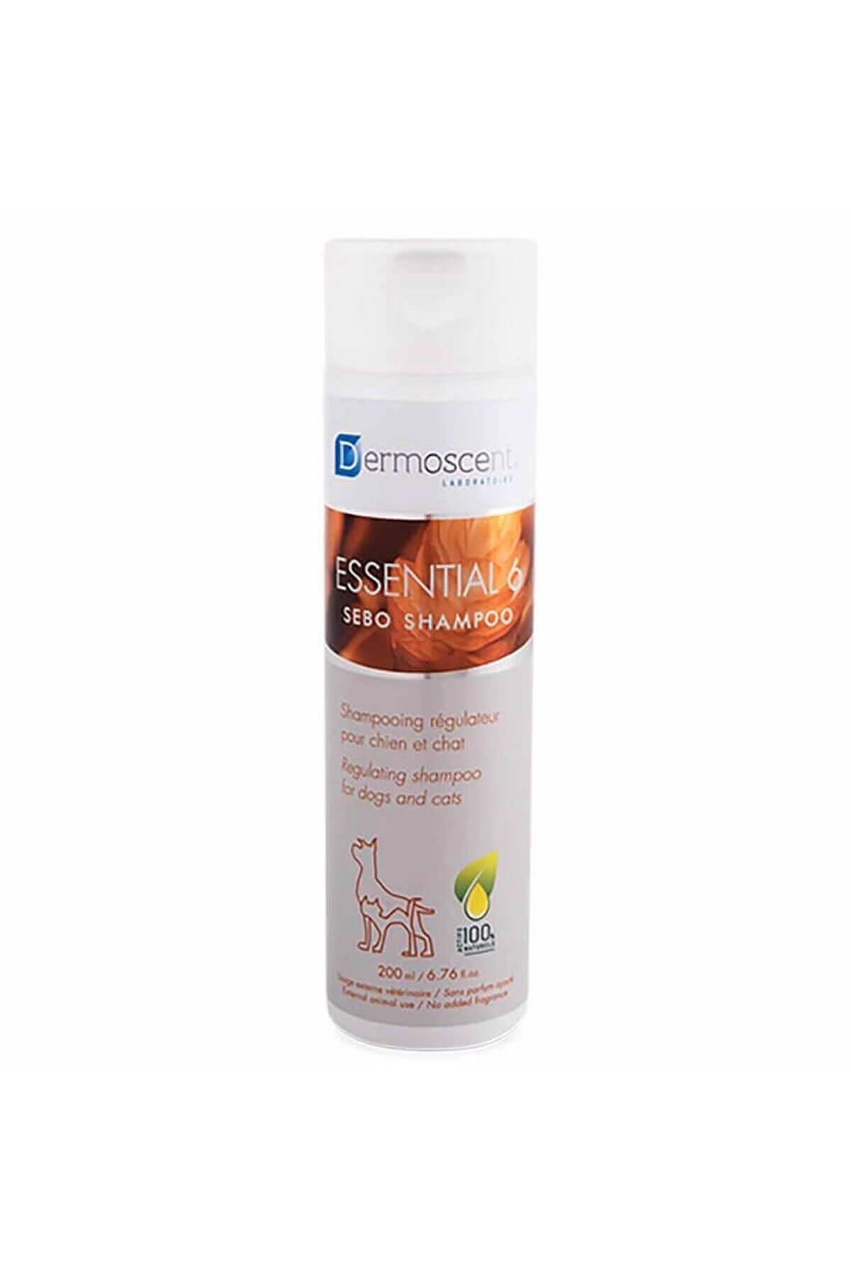 شامپو سگ و گربه درموسنت Dermoscent Essential 6 Sebo، ۲۰۰ میلی‌لیتر