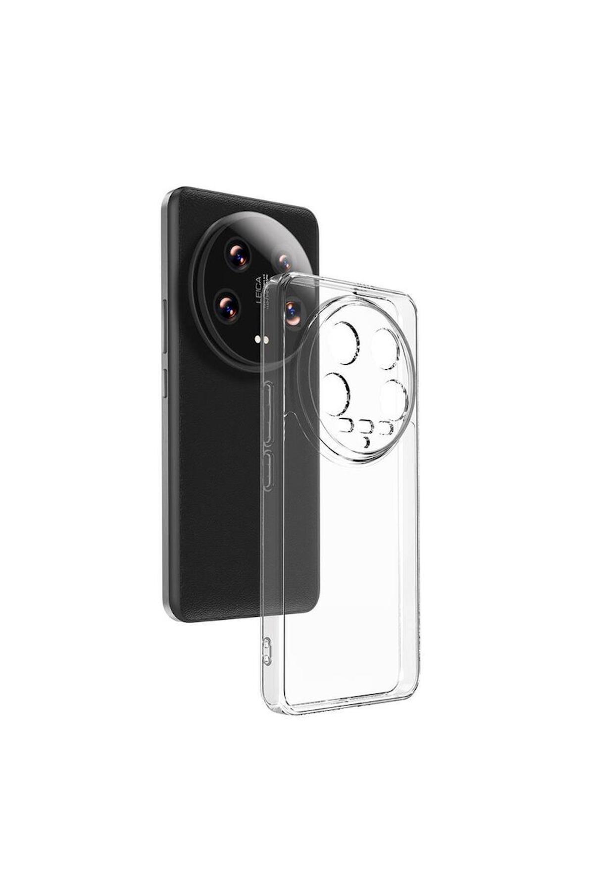 کاور و قاب محافظ شیائومی MI 14 ULTRA COMPATIBLE CASE ZEBANA شفاف سیلیکونی نرم اورجینال Zebana