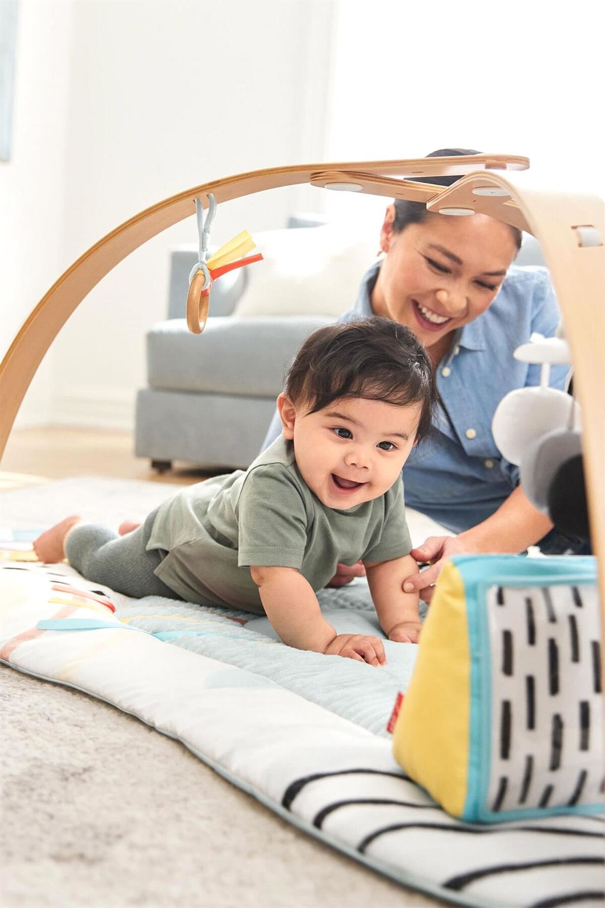 تشک بازی فعالیت اسکیپ هاپ Montessori