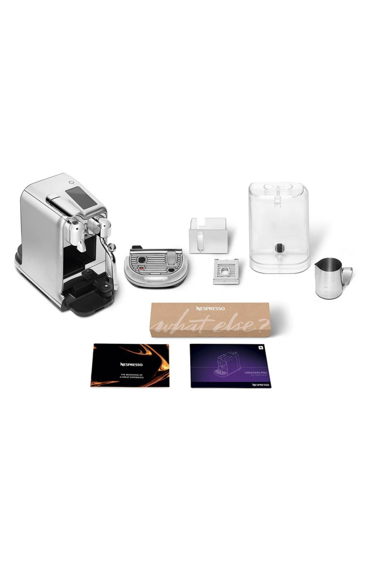 دستگاه اسپرسو و کاپوچینو قهوه ساز J620 CREATISTA PRO MILK CURD استیل اورجینال Nespresso