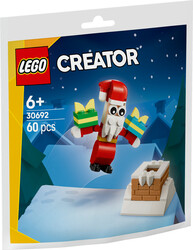 مجموعه ساختنی کریسمس لگو LEGO کرییتور ۳ در ۱ مدل 30692، ۶۰ قطعه