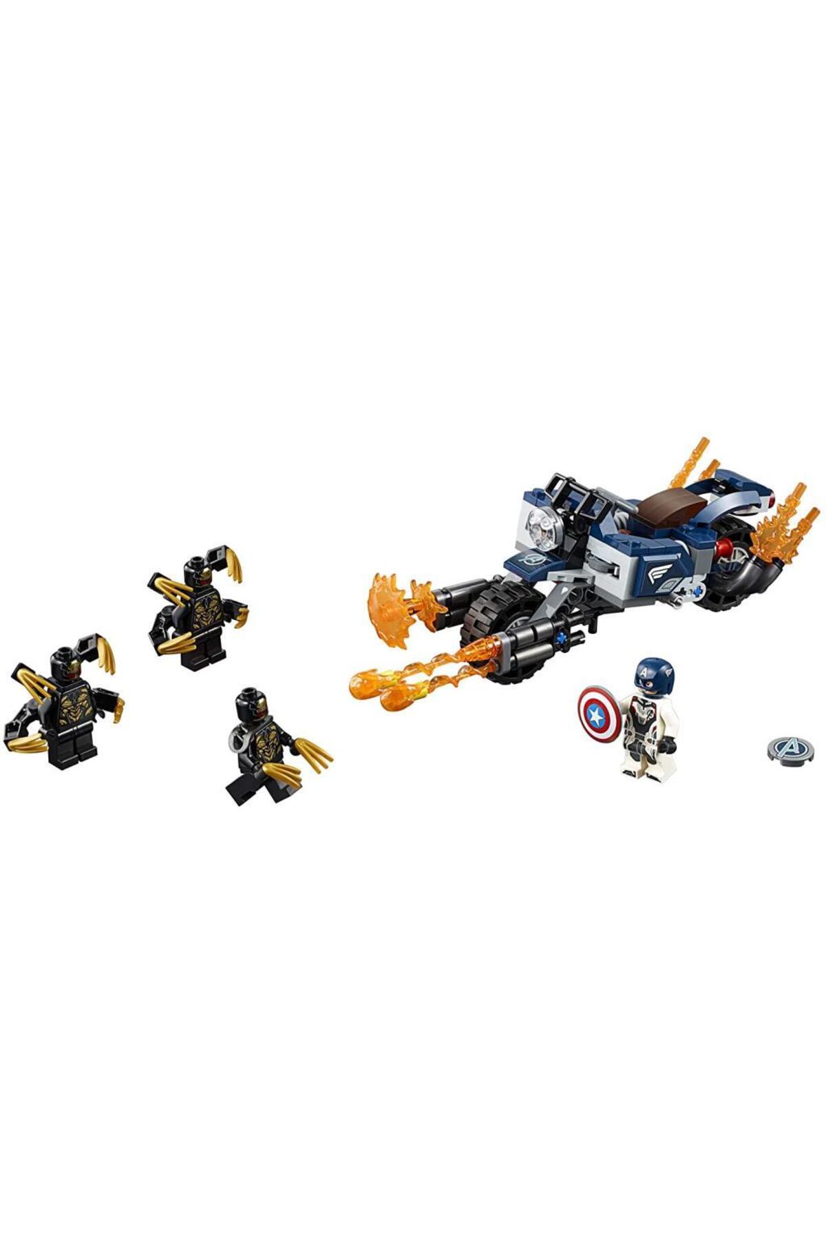 لگو CAPTAIN SUPER HEROES AMERICA: OUTRIDER 76123 اورجینال LEGO