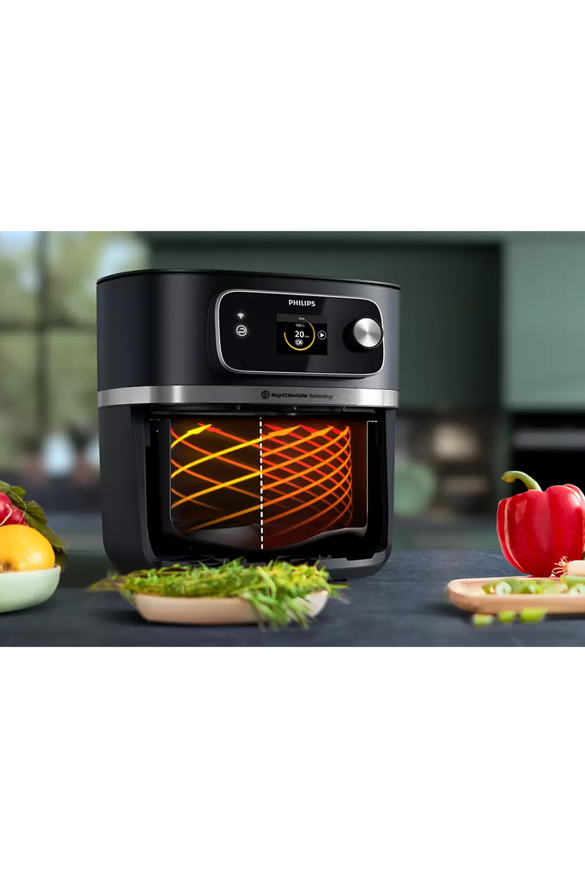 سرخ کن VP NEW SERIES سری 7000 AIRFRYER COMBI XXL متصل HD9880 90 2200 وات 8.3 لیتر اورجینال Philips