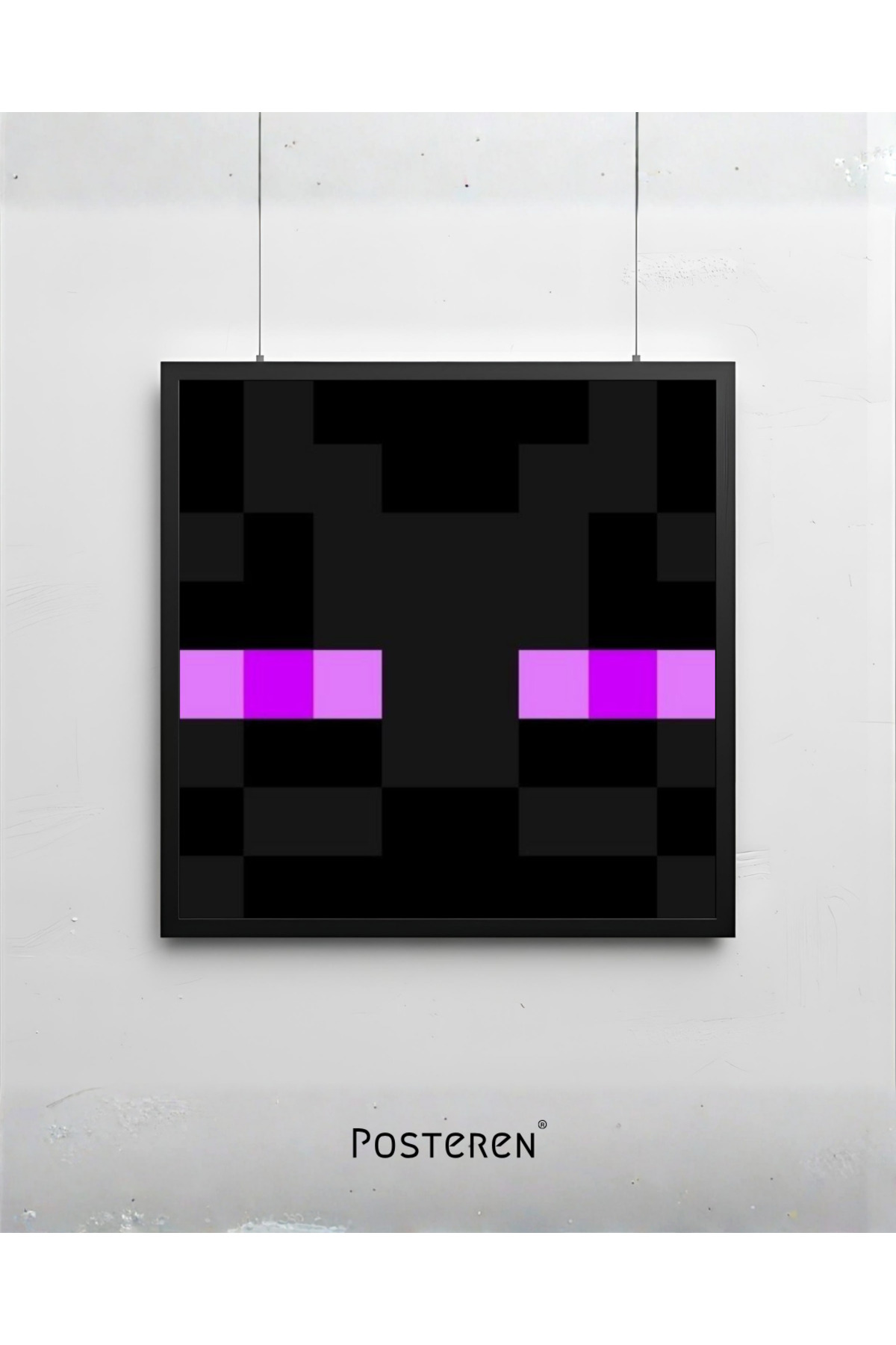 تابلو چاپ بوم مربعی MINECRAFT ENDERMAN POSTEREN