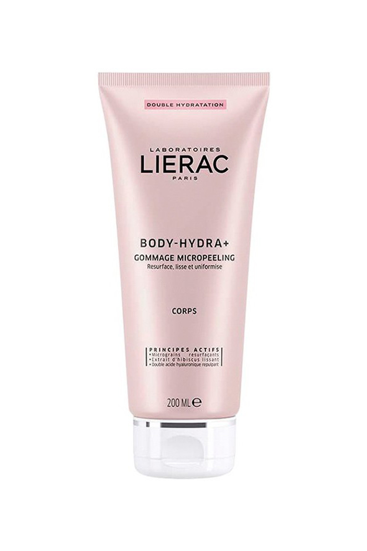 Lierac پیلینگ بدن موثر هیدرا + صاف و لطیف 200 میلی لیتر