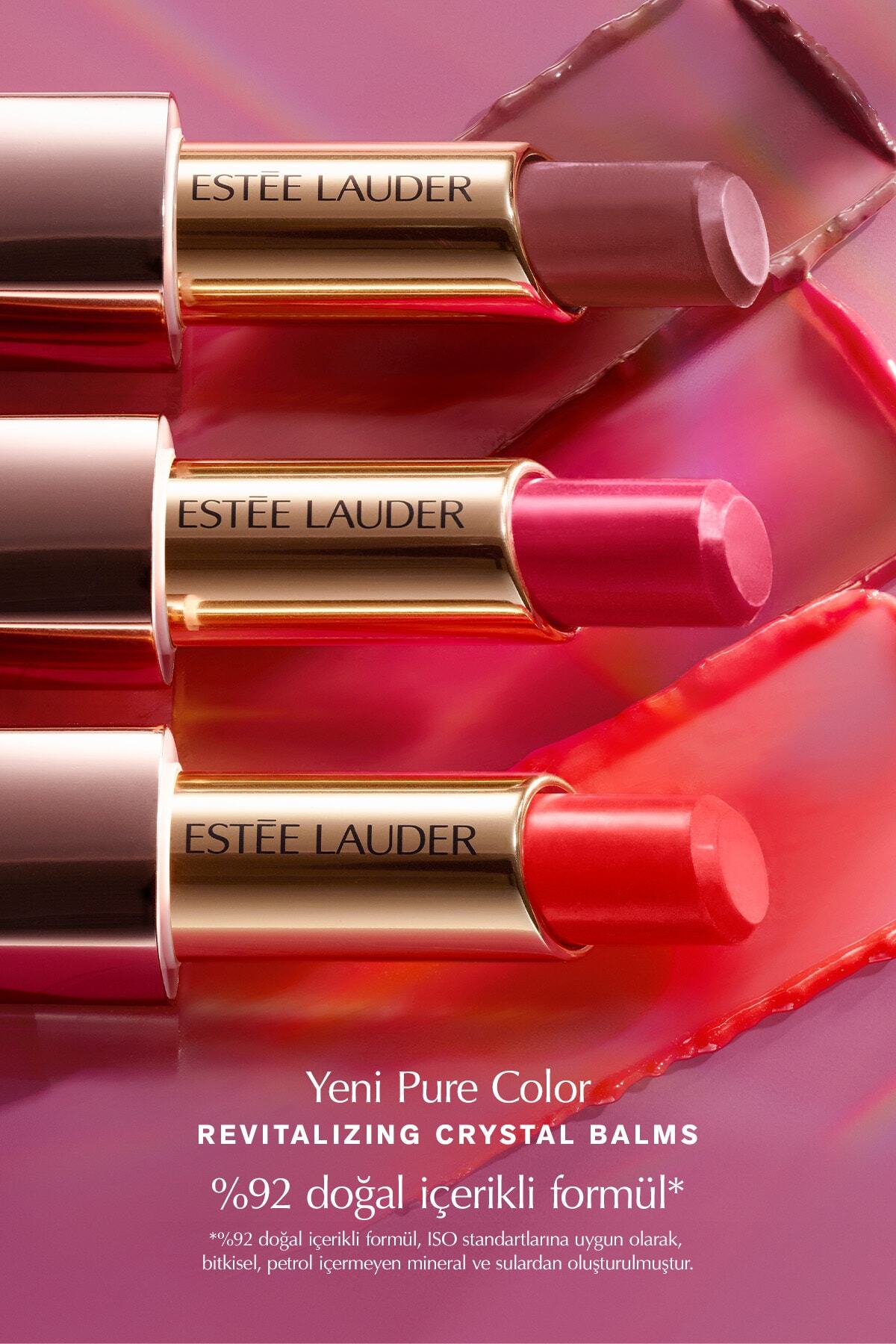 کرم لب و اسکراب رنگ خالص احیا کننده بلوط 03 کریستال آفتاب 3.2 گرم Estee Lauder