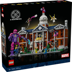 مجموعه ساختنی لگو LEGO مارول Marvel مدل 76294 عمارت مردان ایکس، ۳۰۹۳ قطعه