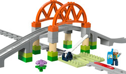 مجموعه ساختنی پل و ریل قطار لگو LEGO دوپلو DUPLO مدل 10426، ۴۲ قطعه
