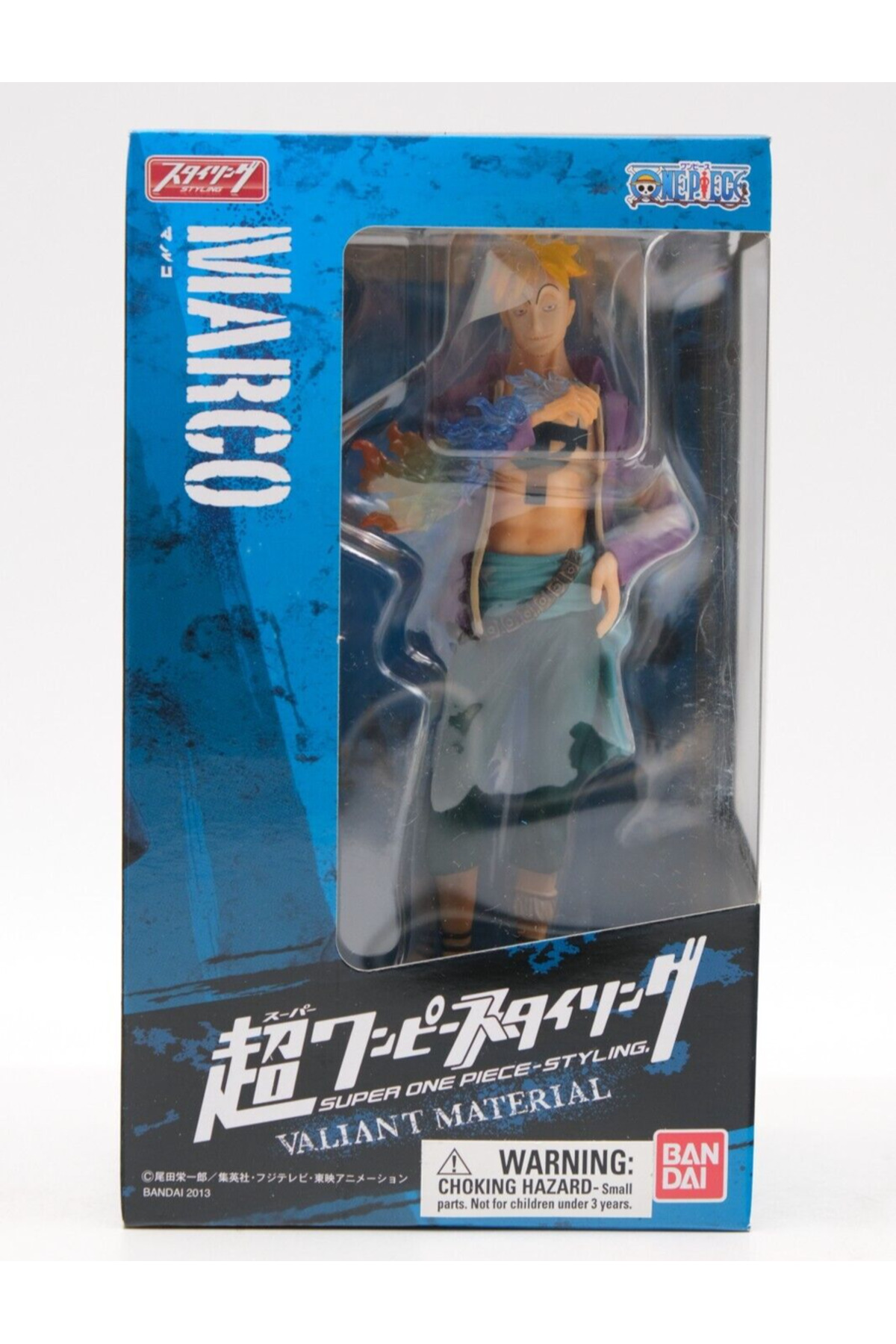 فیگور SUPER ONE PIECE STYLING 13 سانتی متری MARCO VALIANT MATERIAL FIGURE انیمه BANDAI