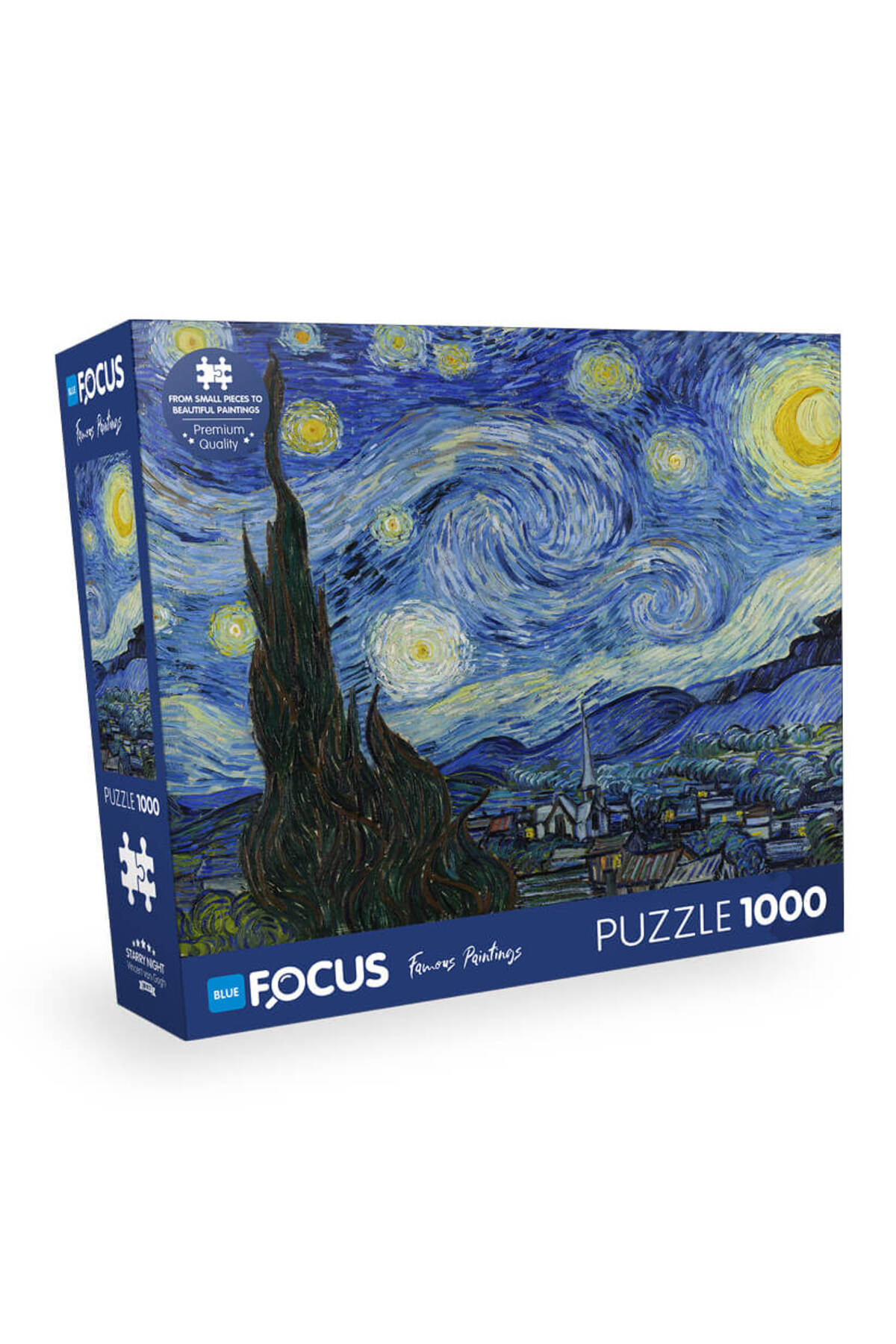 پازل 1000 قطعه ای شب پرستاره Blue Focus