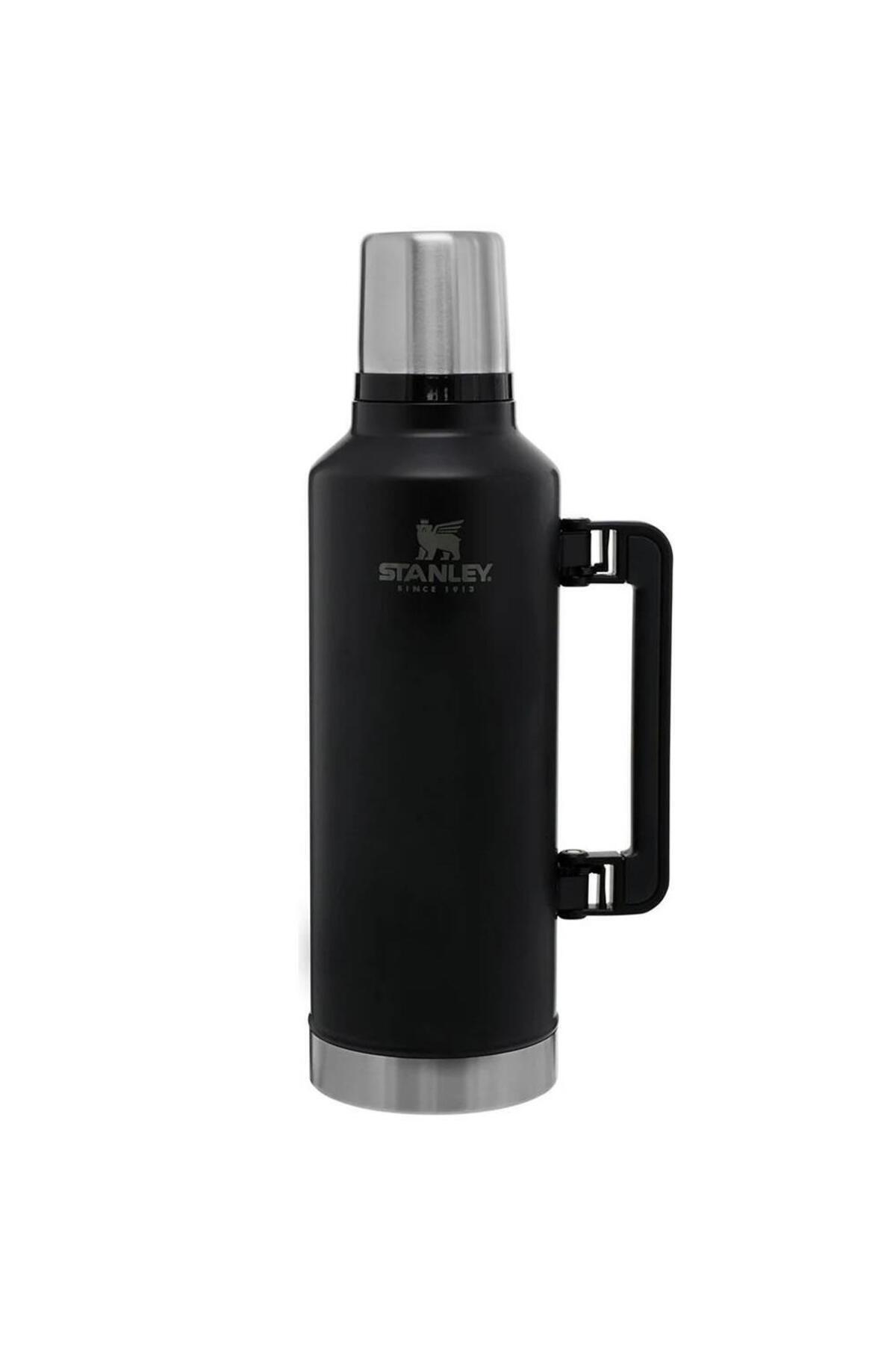 فلاسک 10 07935 045 قمقمه استیل 2.3 لیتری جاروبرقی کلاسیک مشکی اورجینال Stanley