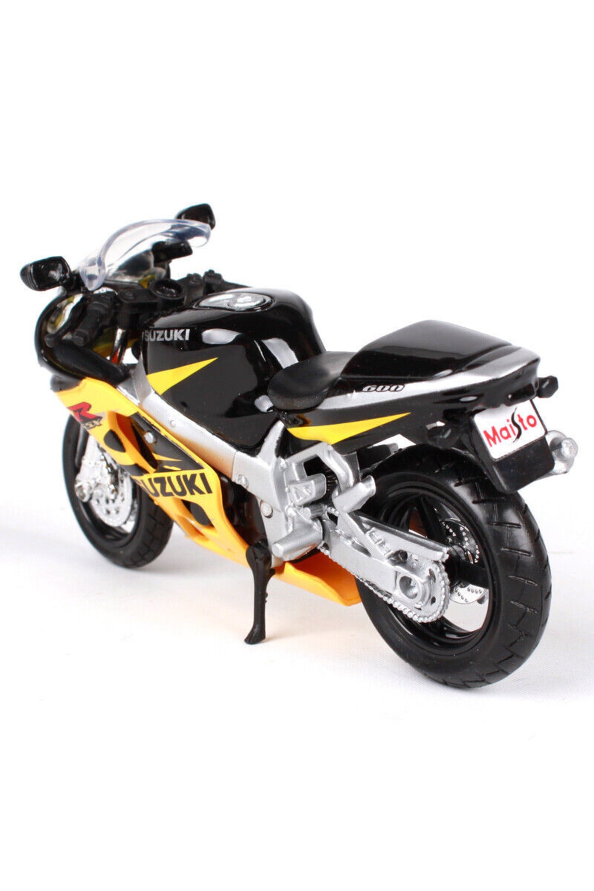 مدل خودرو سوزوکی GSX R600 DIECAST MOTORCYCLE DIRT BIKE MOTOCROSS در مقیاس 1:18 برند اورجینال Maisto