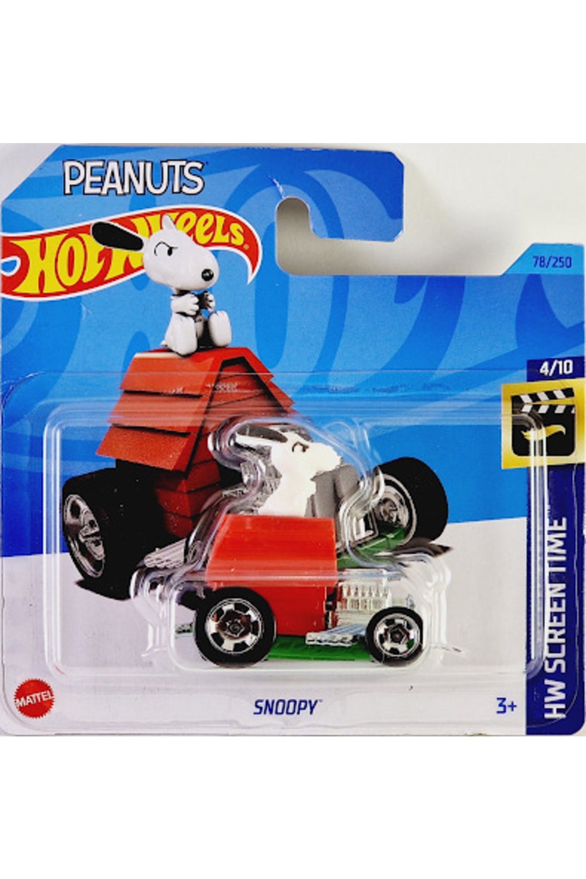 ماشین اسباب بازی SINGES SNOOPY HKH10 M521 هات ویلز اورجینال HOT WHEELS