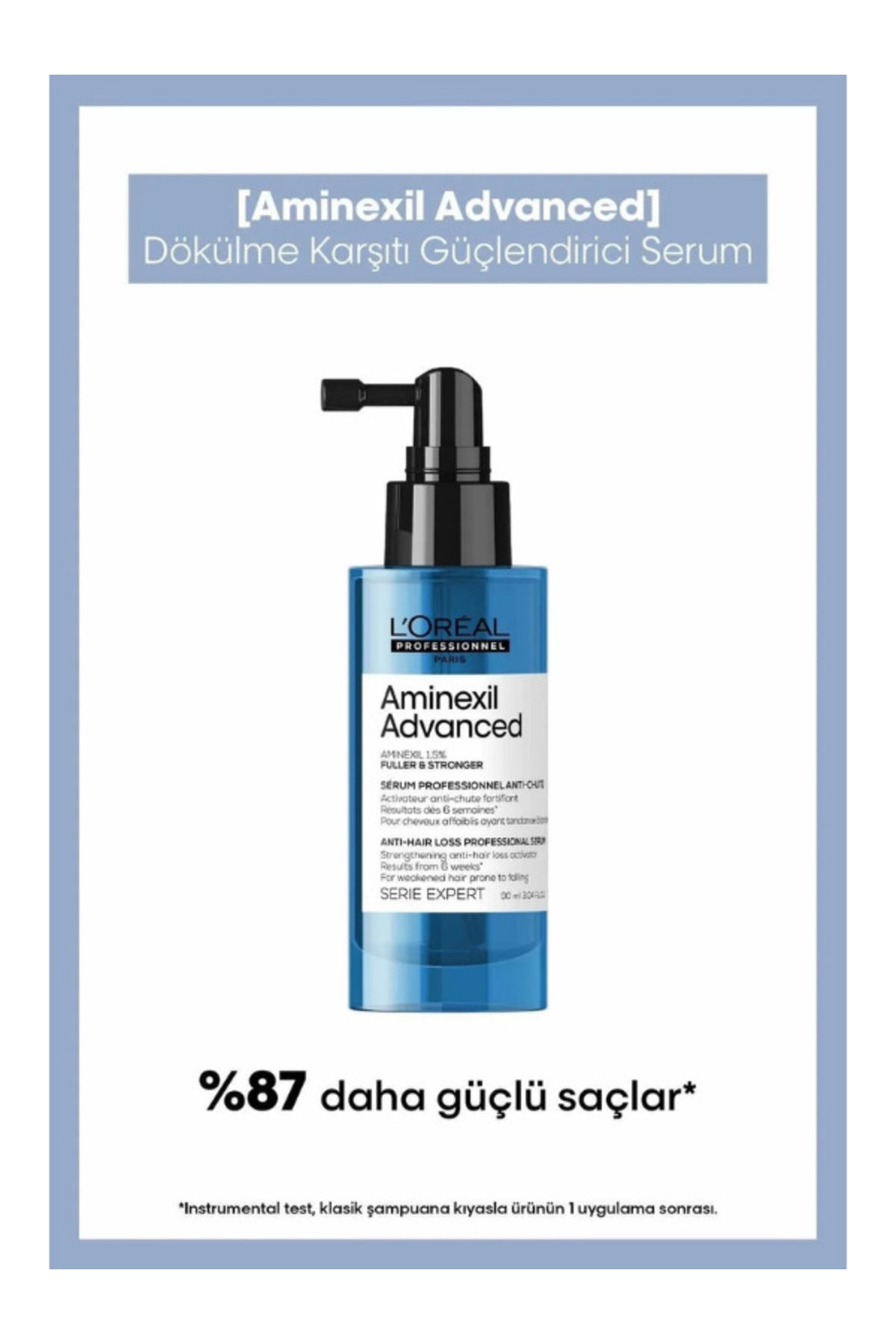 سرم و روغن مو 90 میلی لیتری ضد موی پیشرفته AMINEXIL سری TRENDMU EXPERT اورجینال L'oreal Professionnel