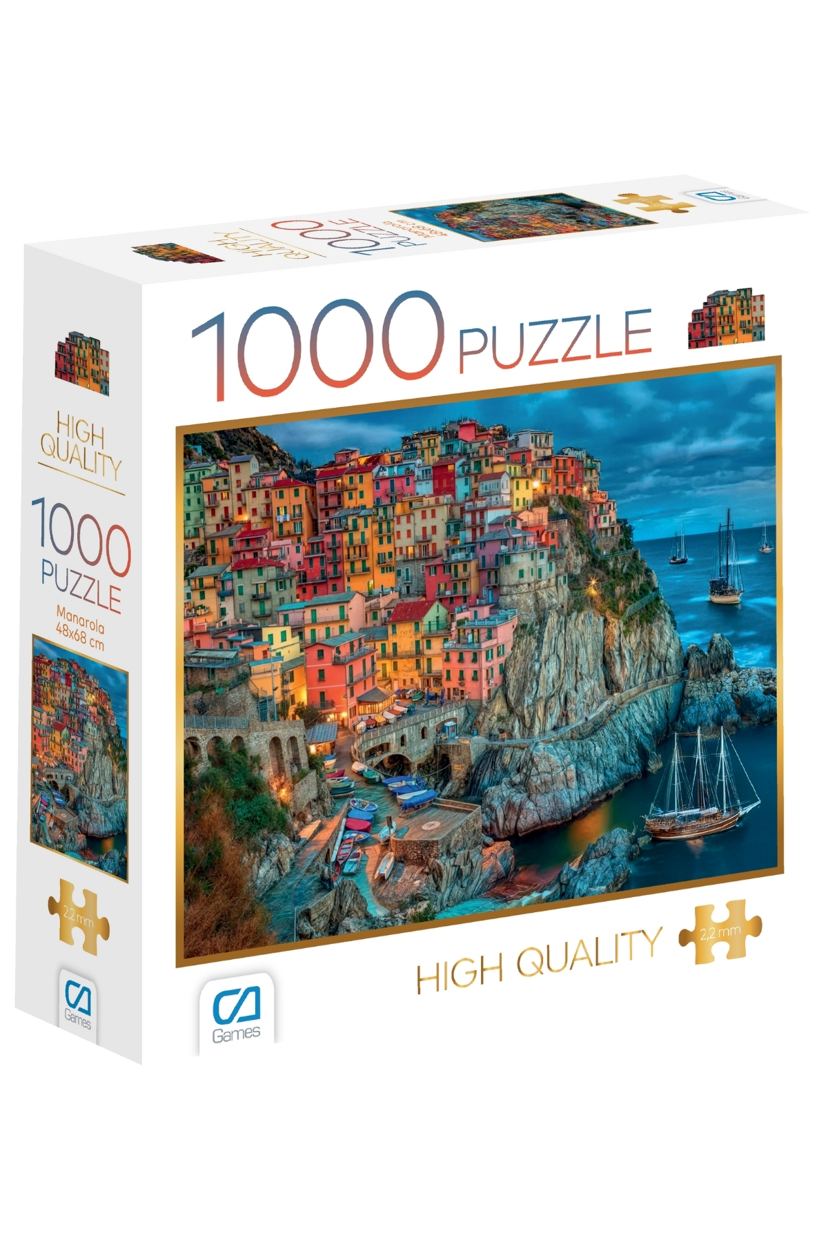 پازل عصرانه در MANAROLA 1000 PIECES 2,2MM ضخامت 48X68CM سری اره منبت کاری مویی سرگرمی حرفه ای از ترکیه CA Games