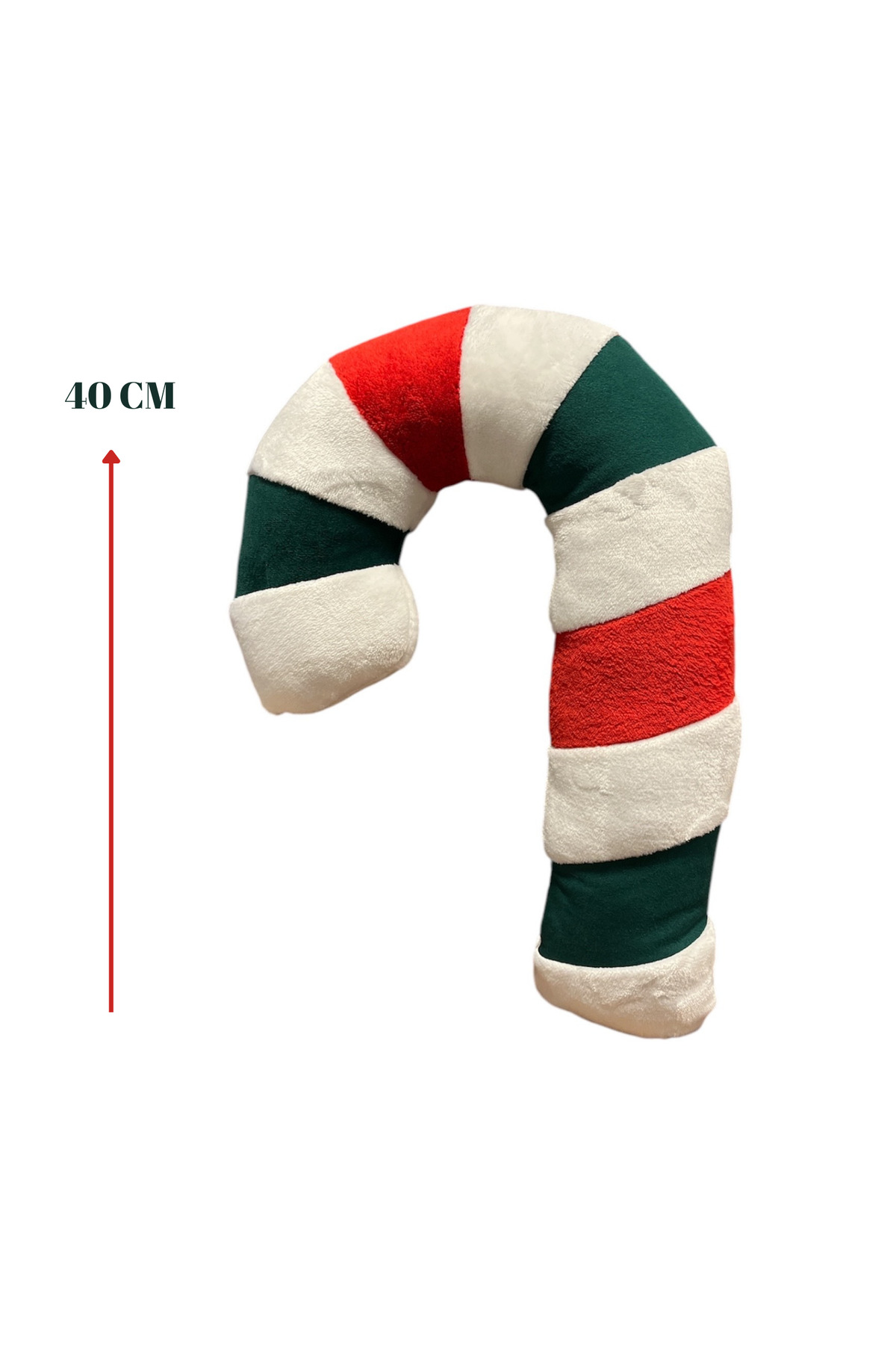 اسباب بازی های پشمی بالش کریسمس CANDY CANE PILLOWS PLUSH TOY 'RED CONCEPT CANE' bolfer