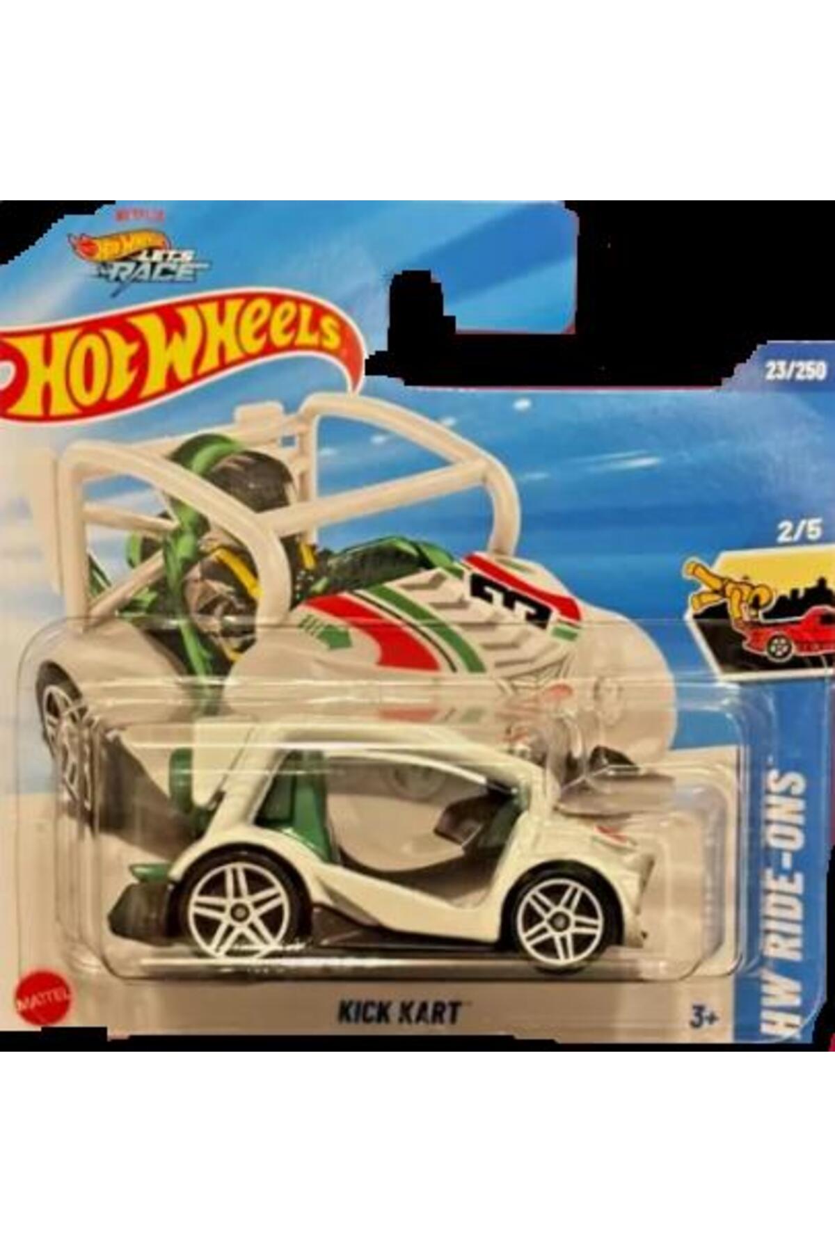 ماشین بازی هات ویلز کیک کارت Kick Kart HYW76 اورجینال HOT WHEELS