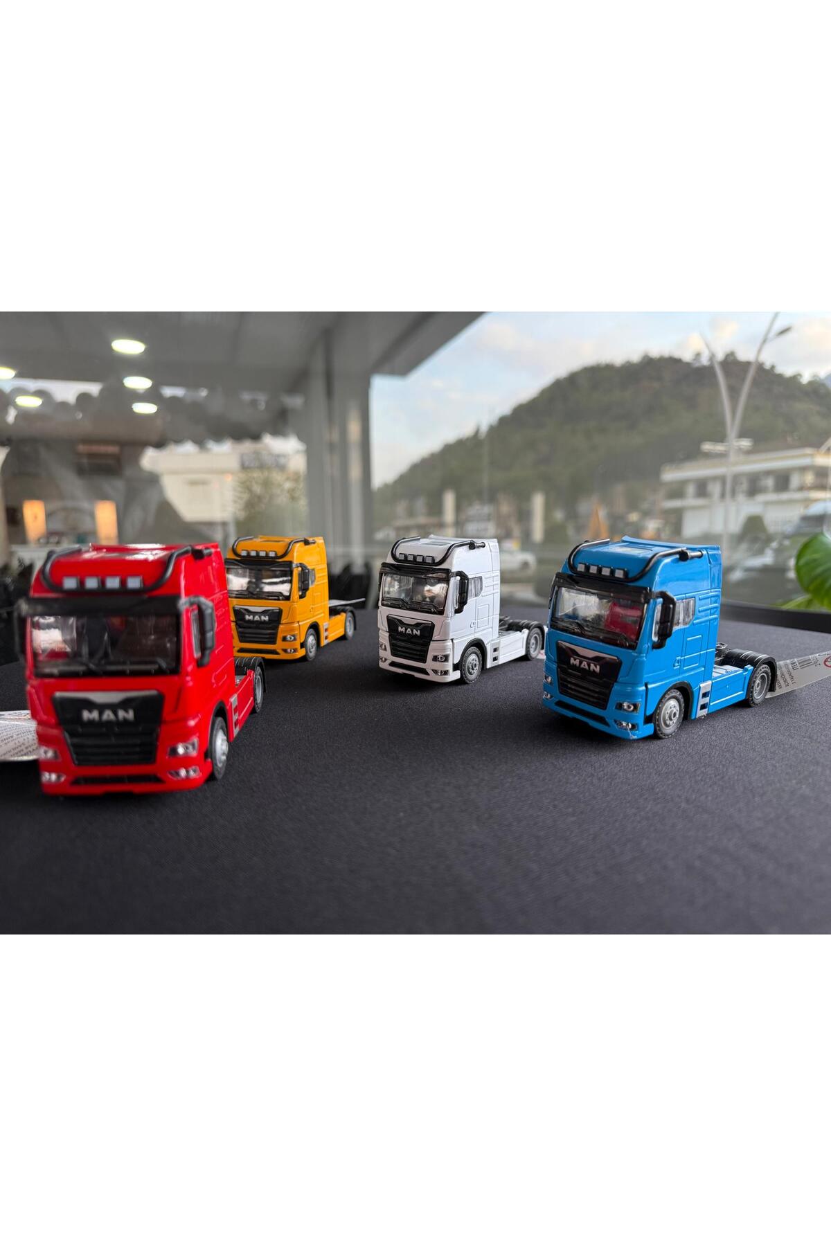 ماشین اسباب بازی MAN TOY TRUCK TRANSPORTER CUP مدل DIECAST 12CM COLLECTION metaş oyuncak