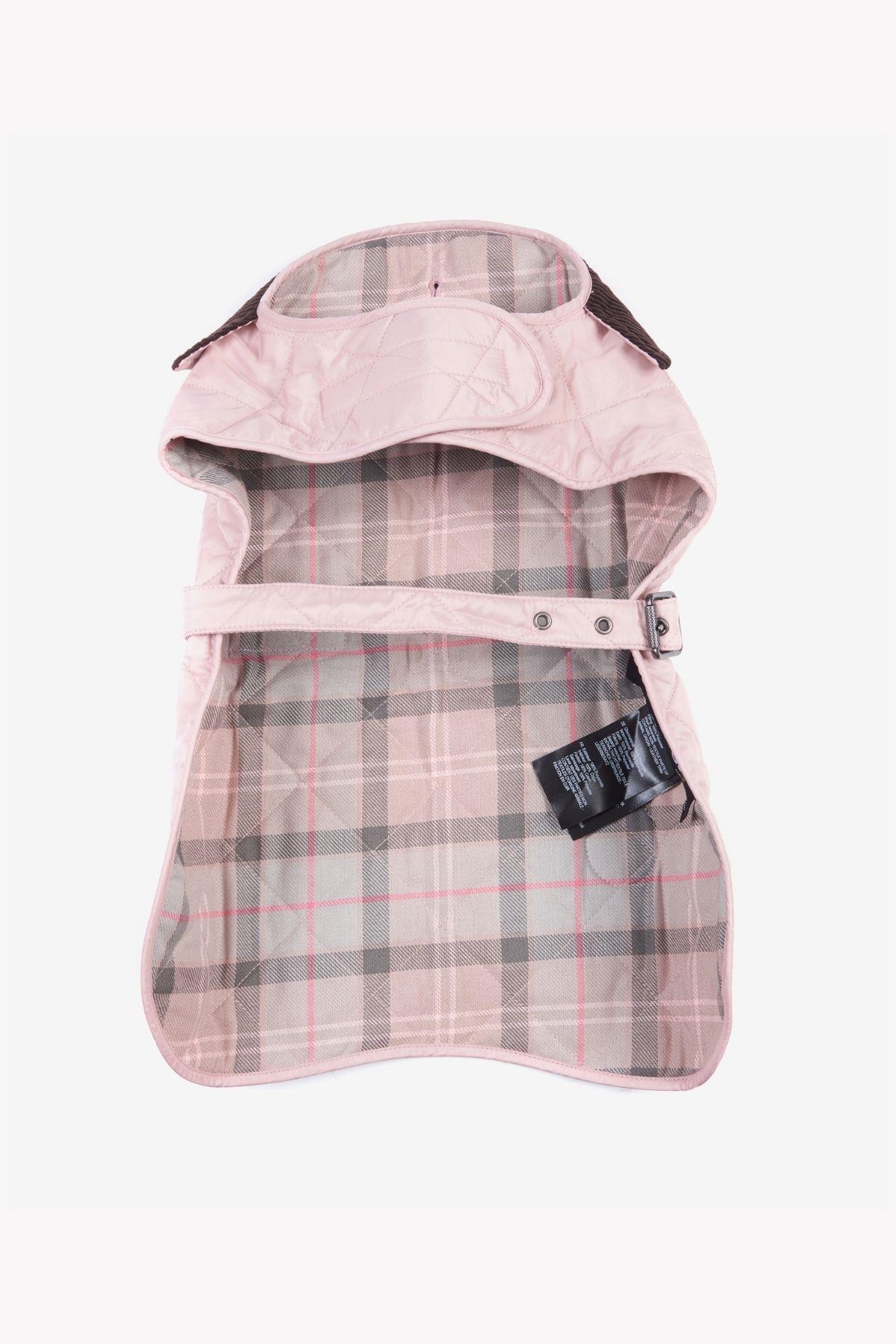 لباس رویی لحافی سگ باربور Barbour صورتی PI12، مدل DCO0004-892