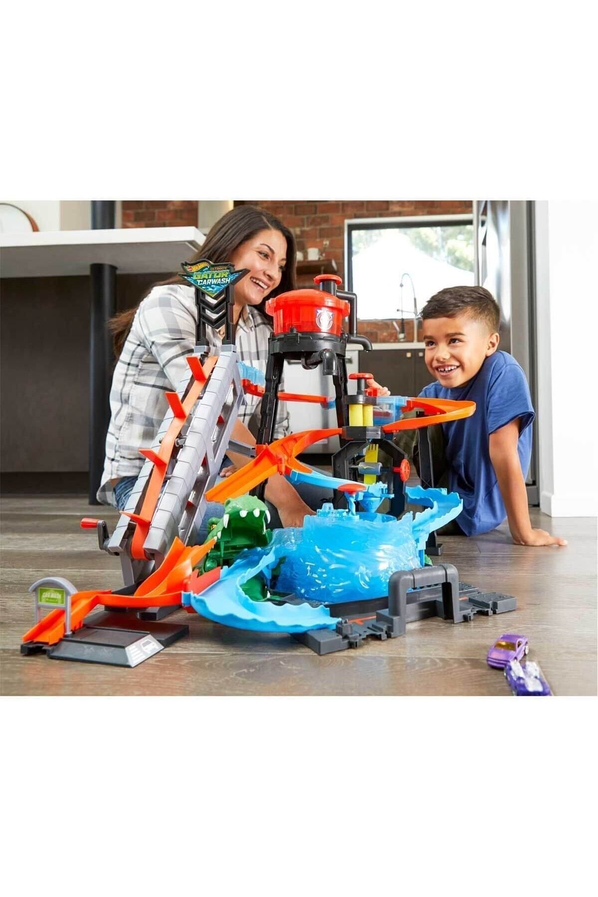 ماشین اسباب بازی اتومبیل هایی که تمساح رنگ را تغییر می دهند FTB67 هات ویلز اورجینال HOT WHEELS