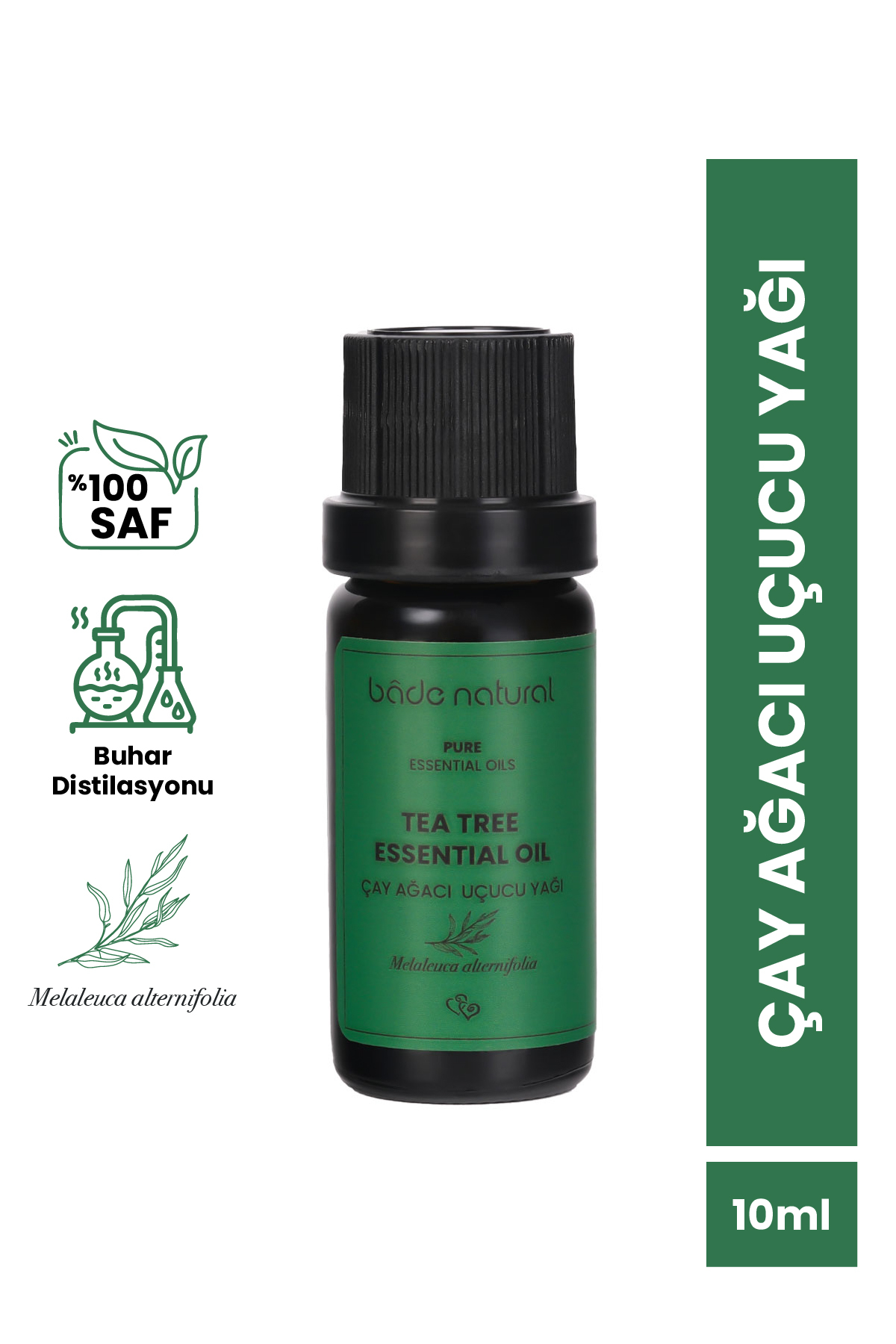 روغن مراقبتی درخت چای 100% خالص 10 میلی لیتر بادا ناتورال Bade Natural