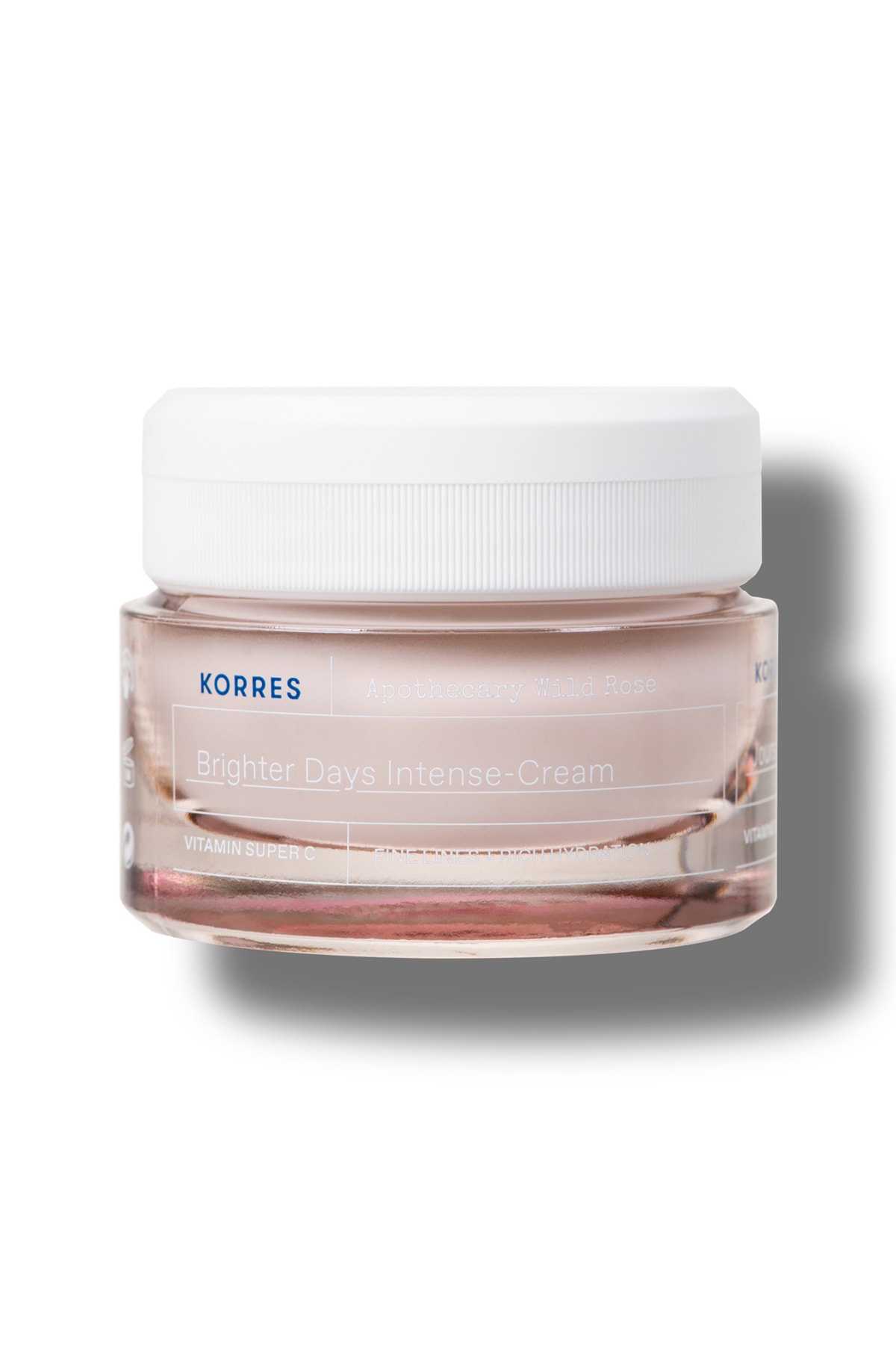 Korres کرم روز روشن کننده گیاهی Apothecary Wild Rose 40 میلی لیتر برای پوست خشک