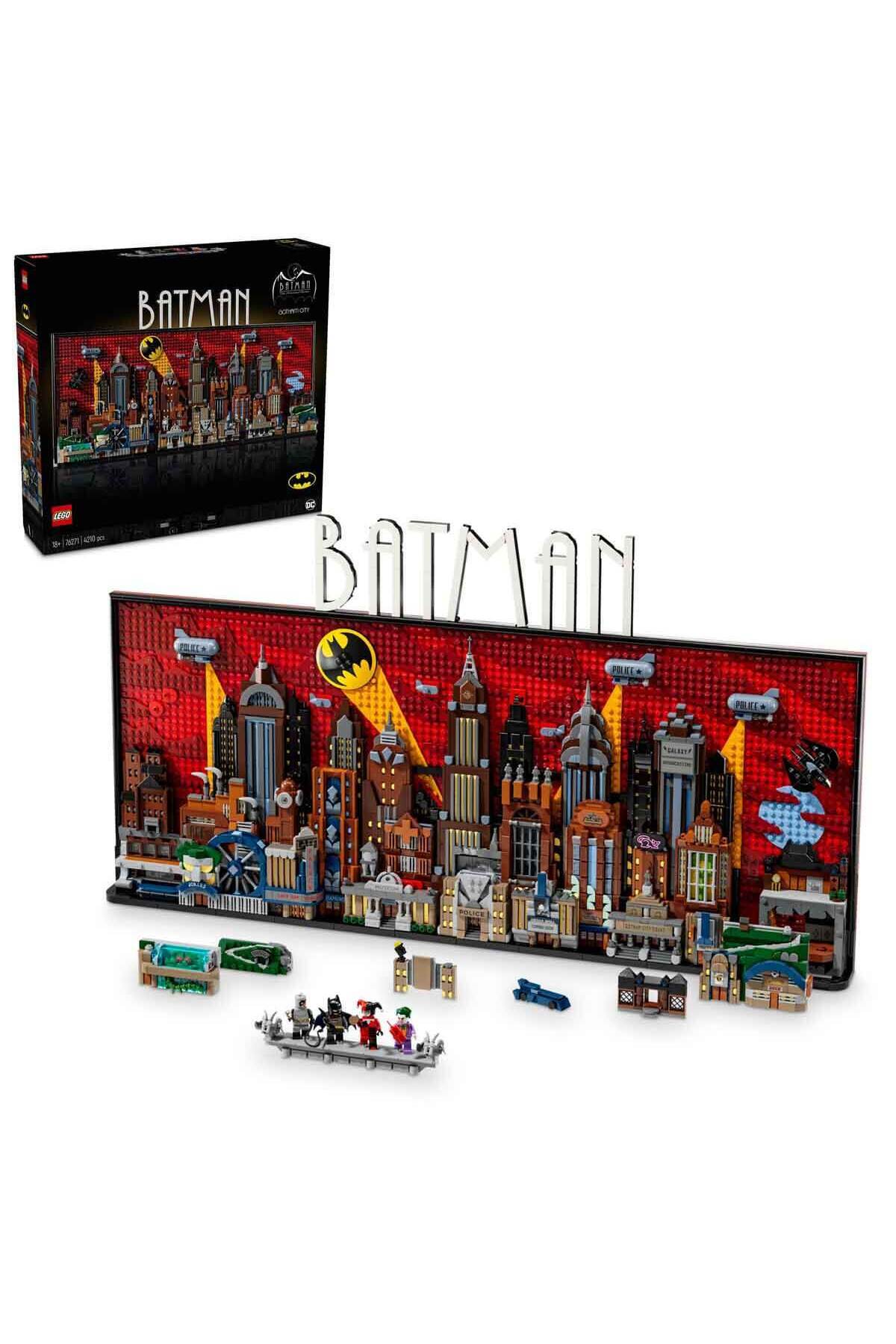 لگو و اسباب بازی های ساخت محور مجموعه BATMAN: THE ANIMATED SERIES GOTHAM CITY 76271 برای بزرگسالانی که عاشق ابرقهرمانان هستند اورجینال LEGO