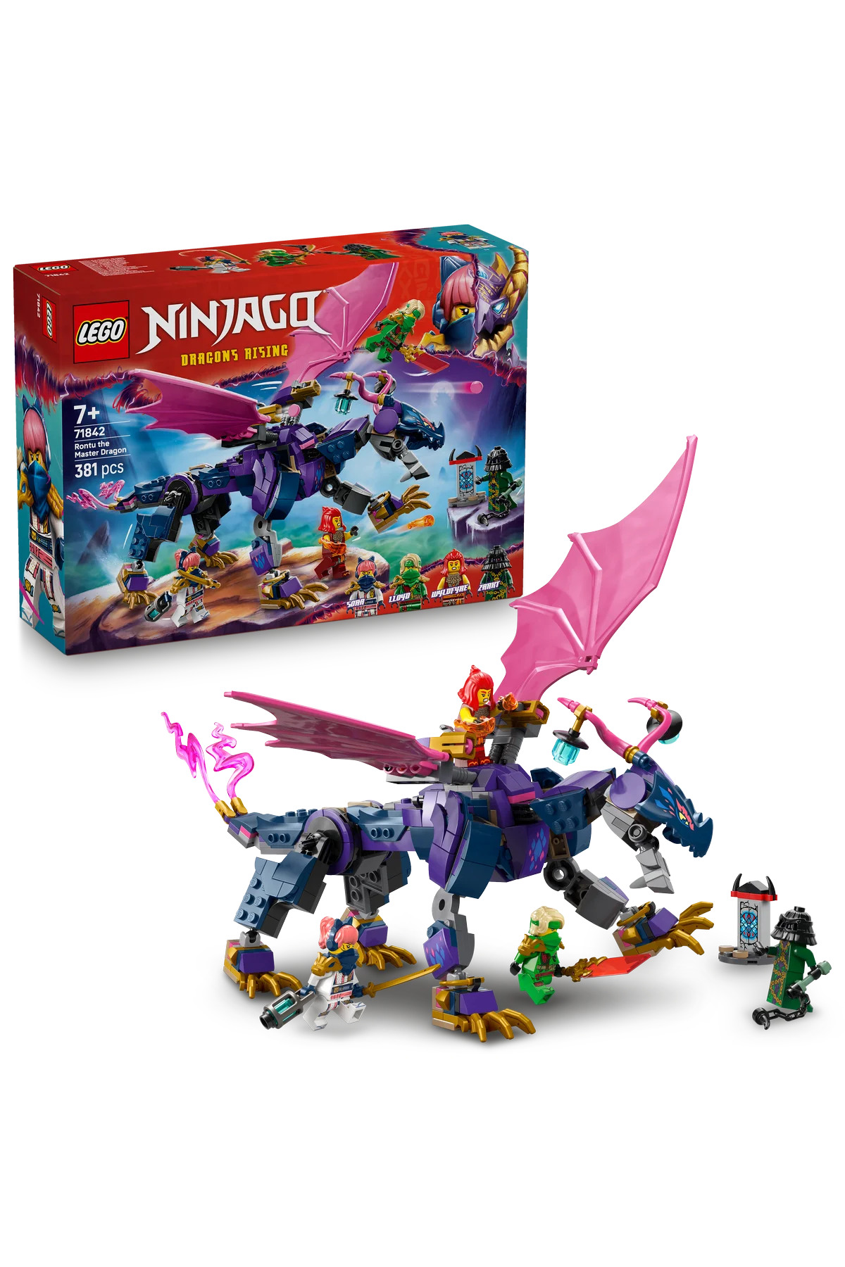 لگو و اسباب بازی های ساخت محور ® NINJAGO® MASTER DRAGON RONT 71842 مجموعه ساختمانی خلاقانه برای کودکان 7 سال به بالا 381P از ترکیه LEGO