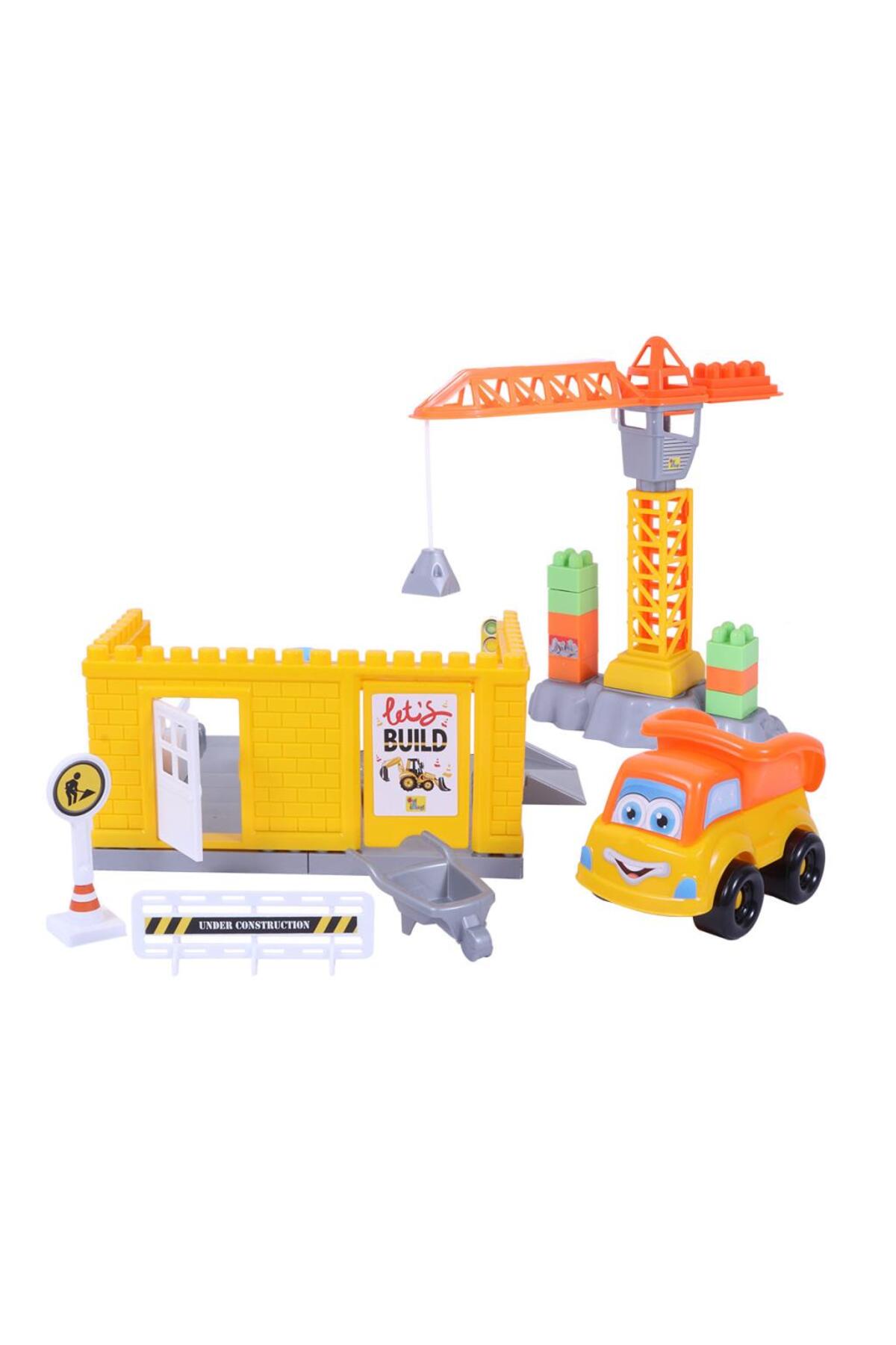 لگو و اسباب بازی های ساخت محور بلوک ساختمانی جرثقیل 44 قطعه از ترکیه Ogi Mogi Toys